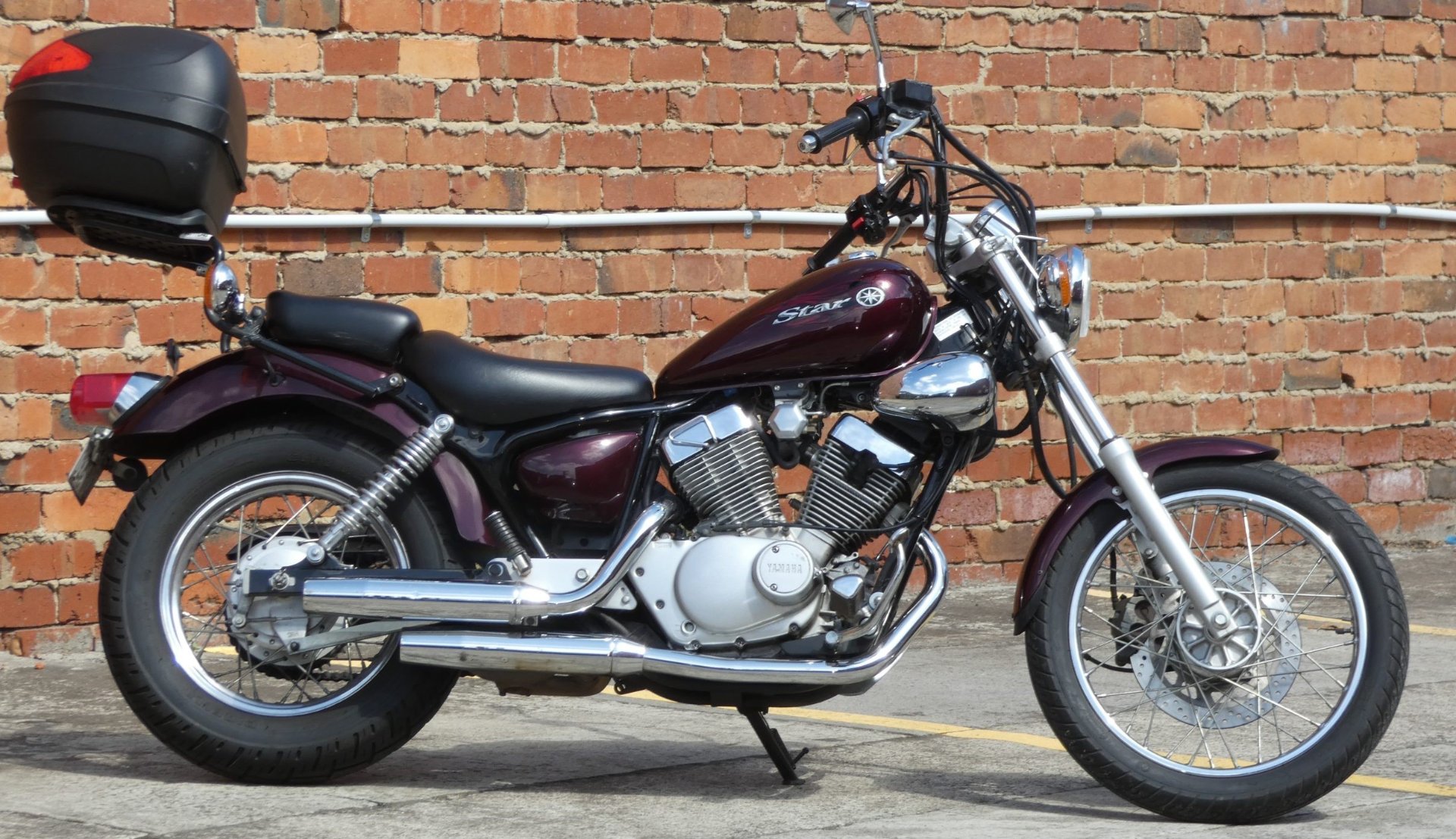 2009 YAMAHA VIRAGO XV250T CRUISER 