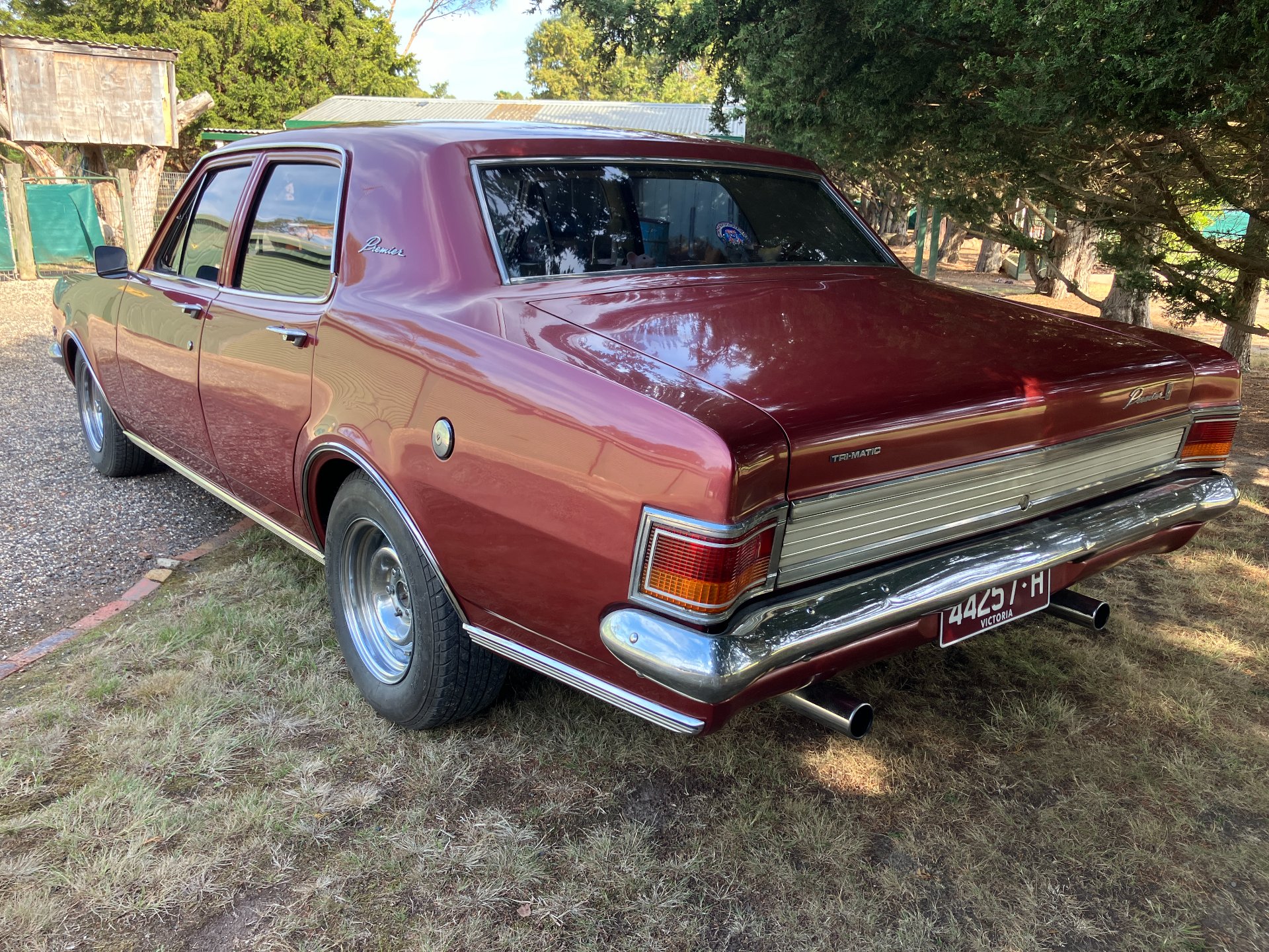 1971 HOLDEN PREMIER HG 3 SP AUTOMATIC 4D SEDAN 