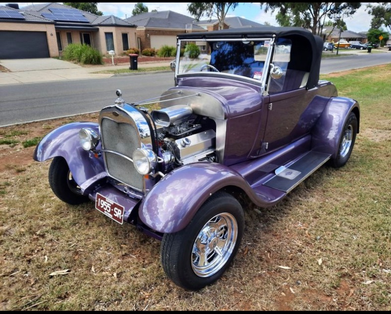 1928 FORD MODEL A MANUAL HOT ROD
