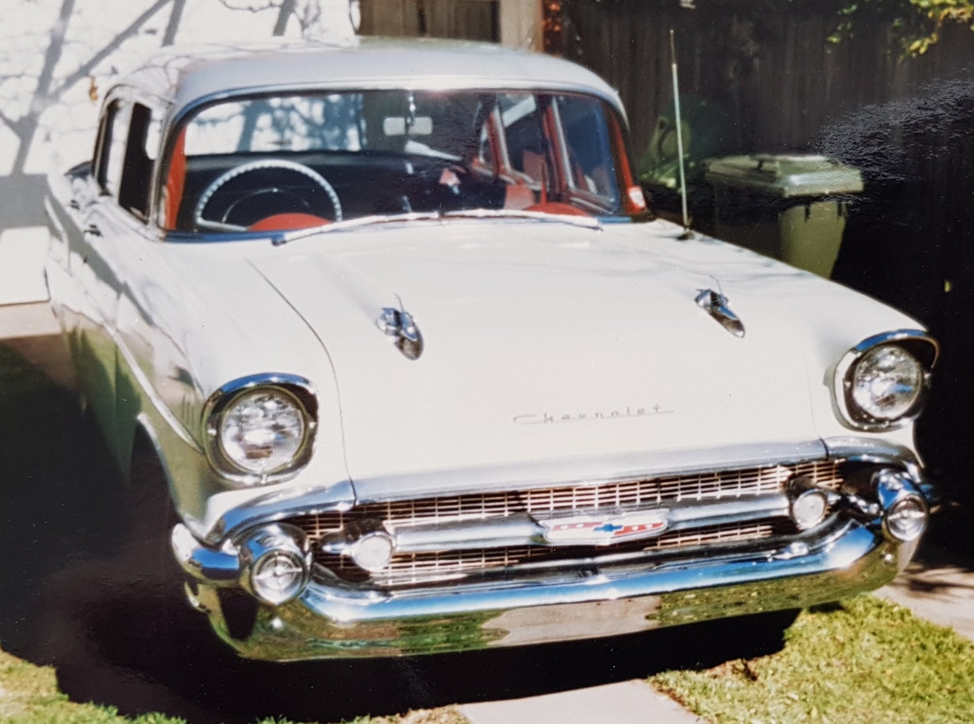 1957 CHEVROLET 210 3 SP MANUAL 4D SEDAN 