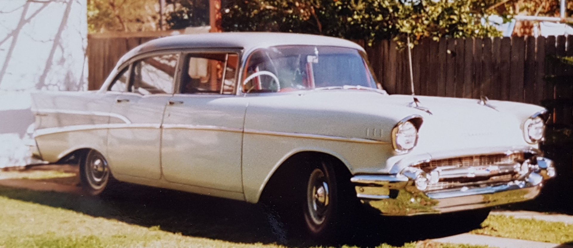 1957 CHEVROLET 210 3 SP MANUAL 4D SEDAN 