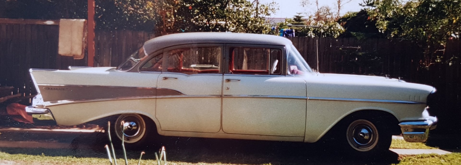 1957 CHEVROLET 210 3 SP MANUAL 4D SEDAN 