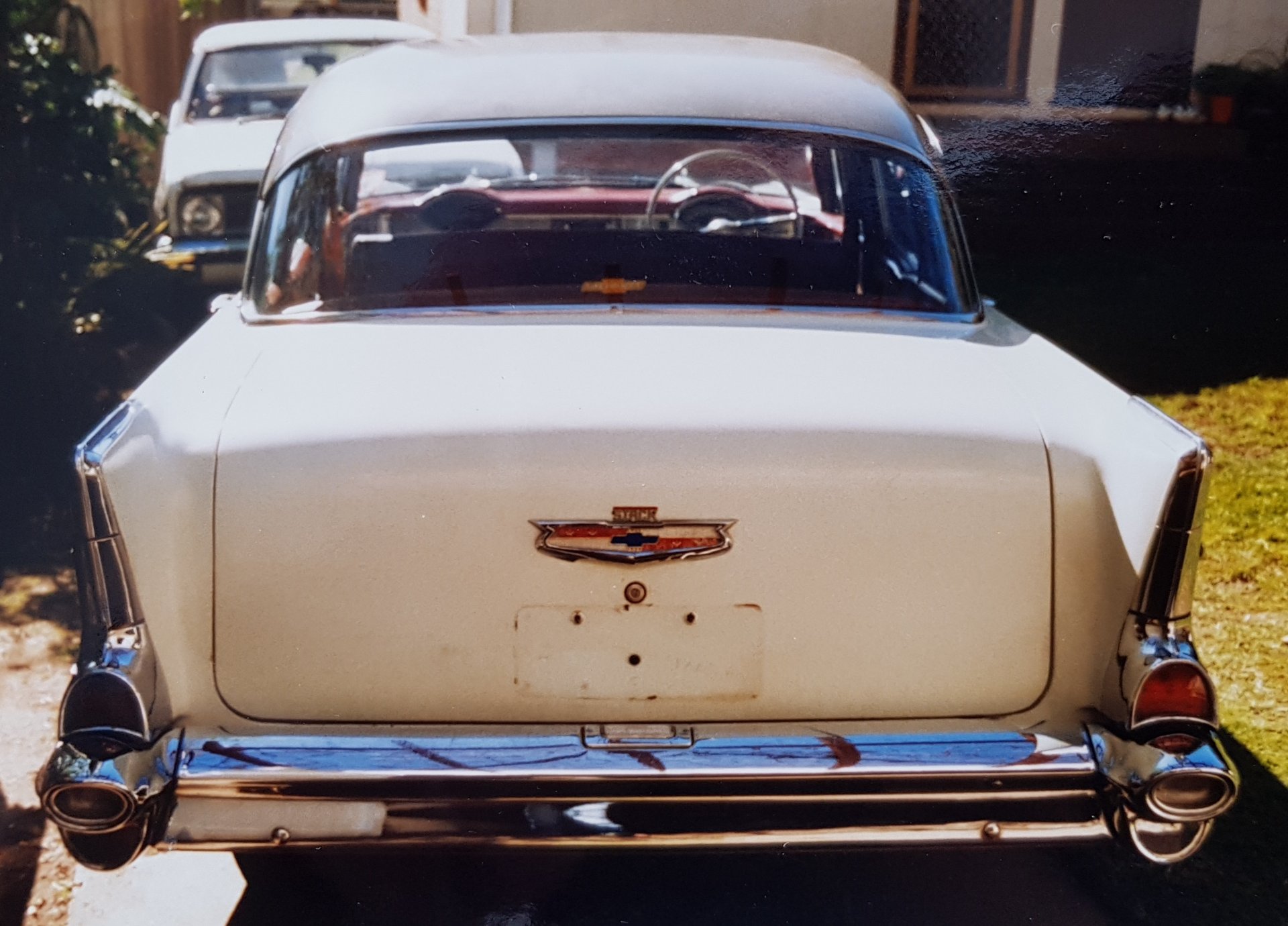 1957 CHEVROLET 210 3 SP MANUAL 4D SEDAN 