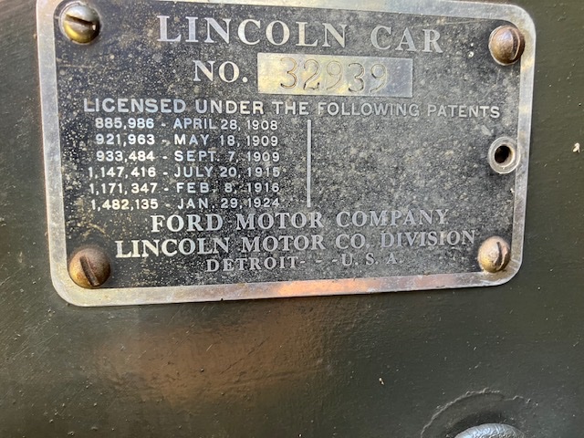 1926 LINCOLN JUDKIN MANUAL COUPE 