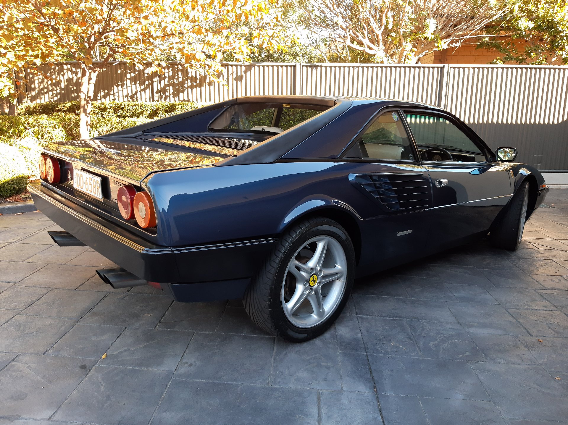 1983 FERRARI MONDIAL QUATTROVALVOLE 5 SP MANUAL 2D COUPE