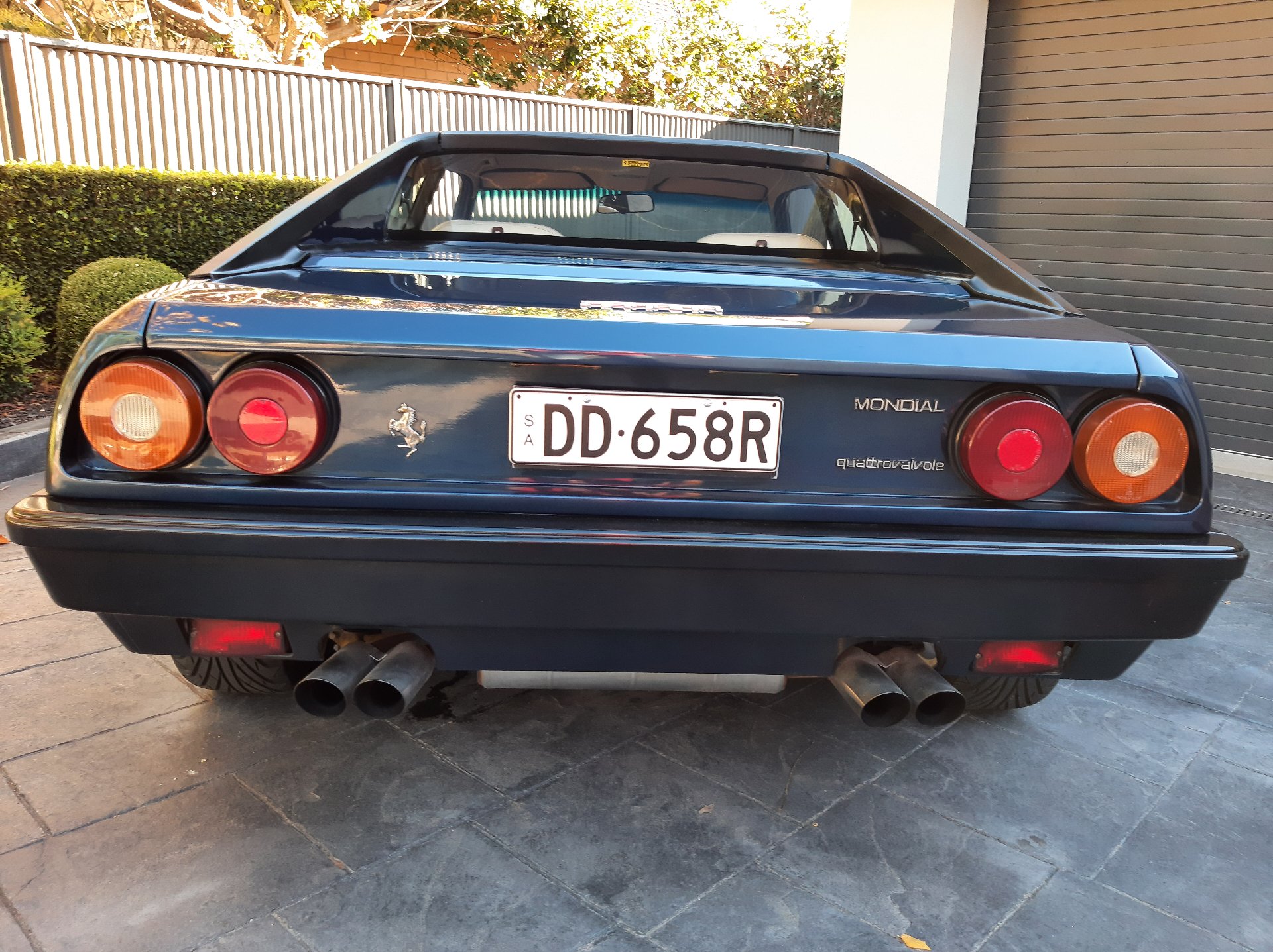 1983 FERRARI MONDIAL QUATTROVALVOLE 5 SP MANUAL 2D COUPE
