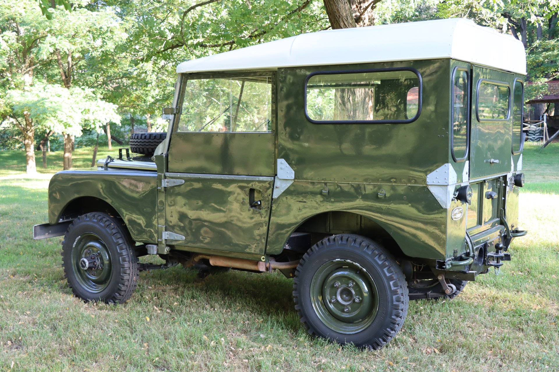 1951 LAND ROVER SERIES I 80" 2D WAGON 