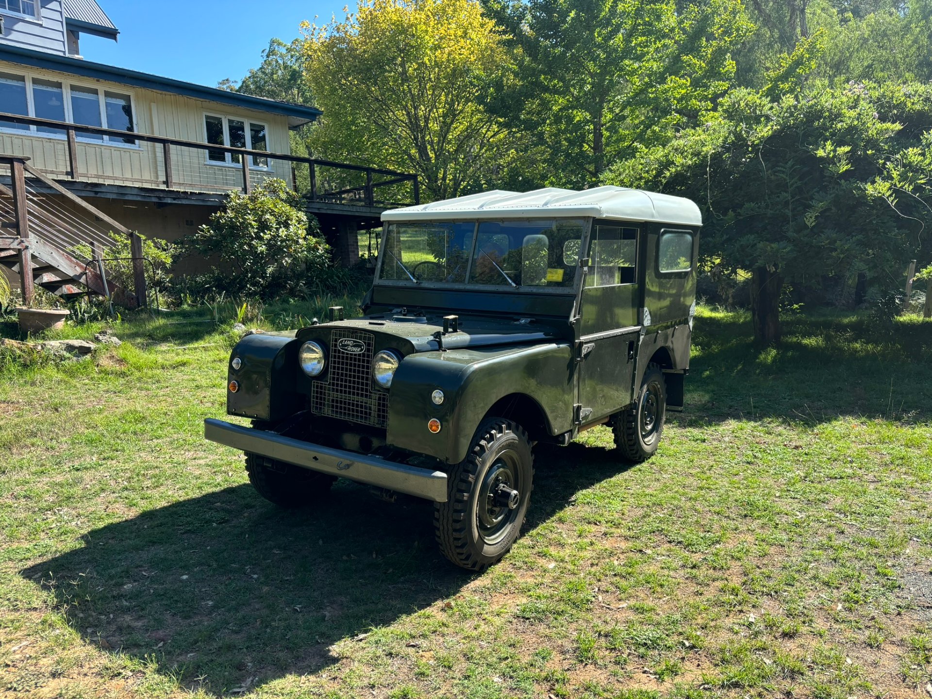 1951 LAND ROVER SERIES I 80" 2D WAGON 