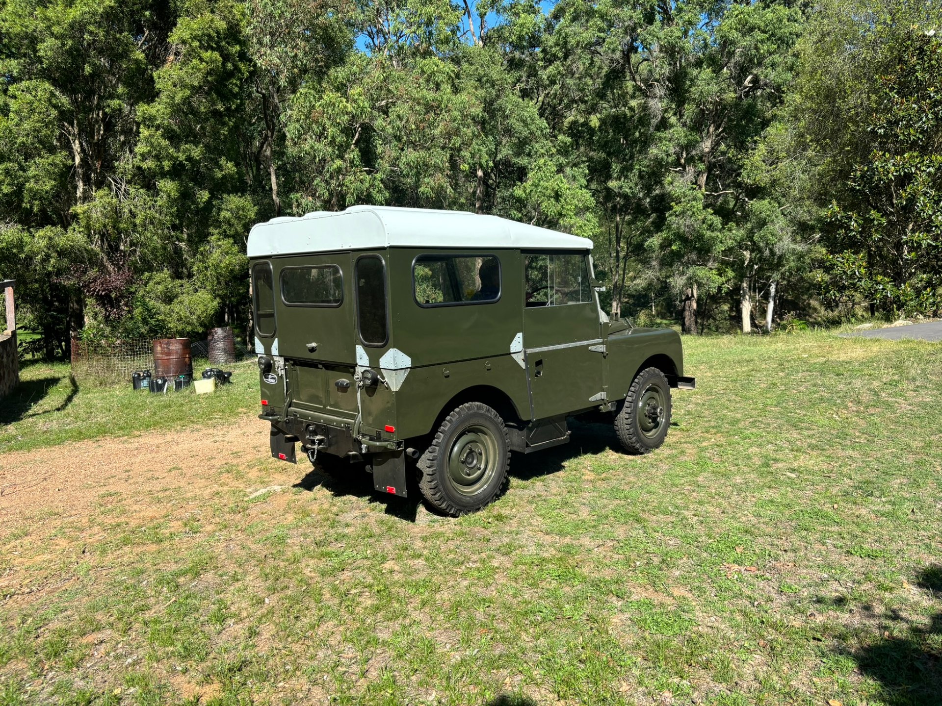 1951 LAND ROVER SERIES I 80" 2D WAGON 