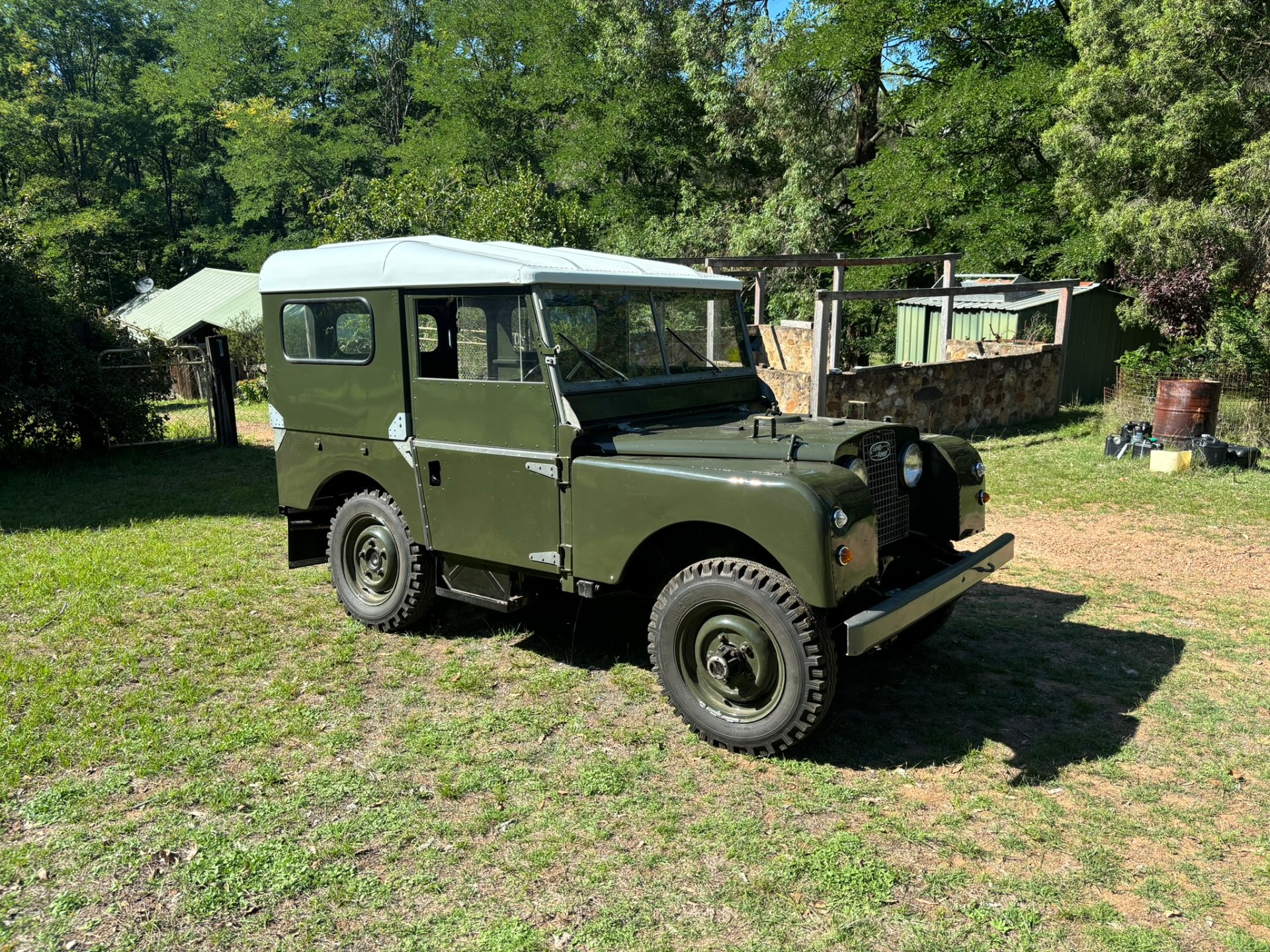 1951 LAND ROVER SERIES I 80" 2D WAGON 