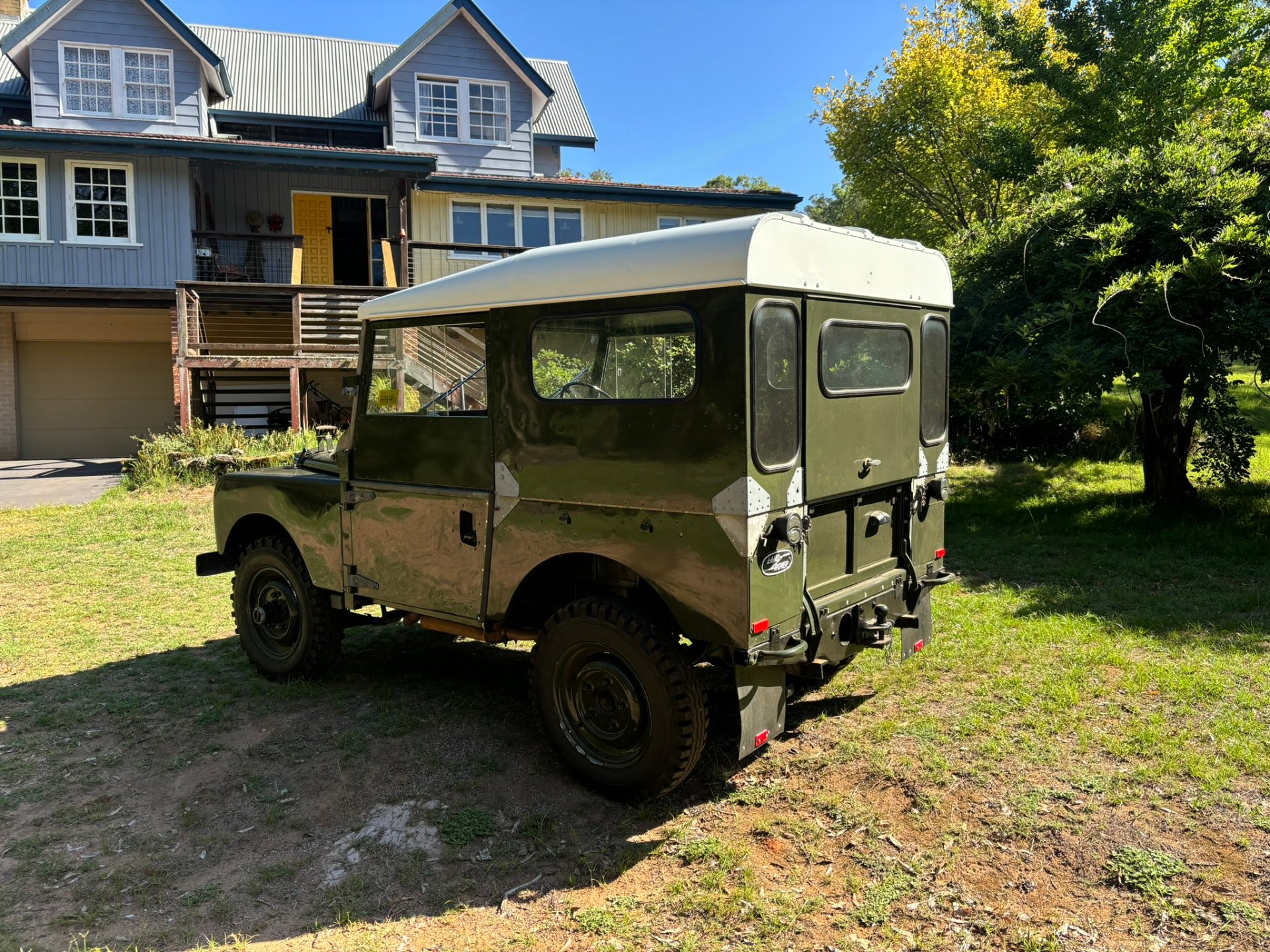 1951 LAND ROVER SERIES I 80" 2D WAGON 