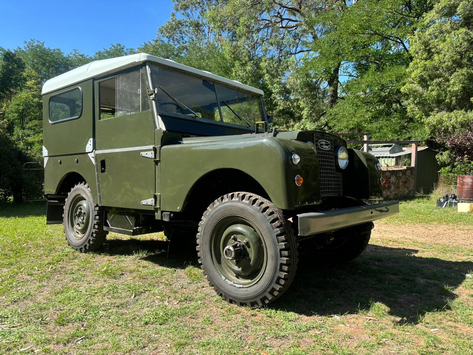 1951 LAND ROVER SERIES I 80" 2D WAGON 