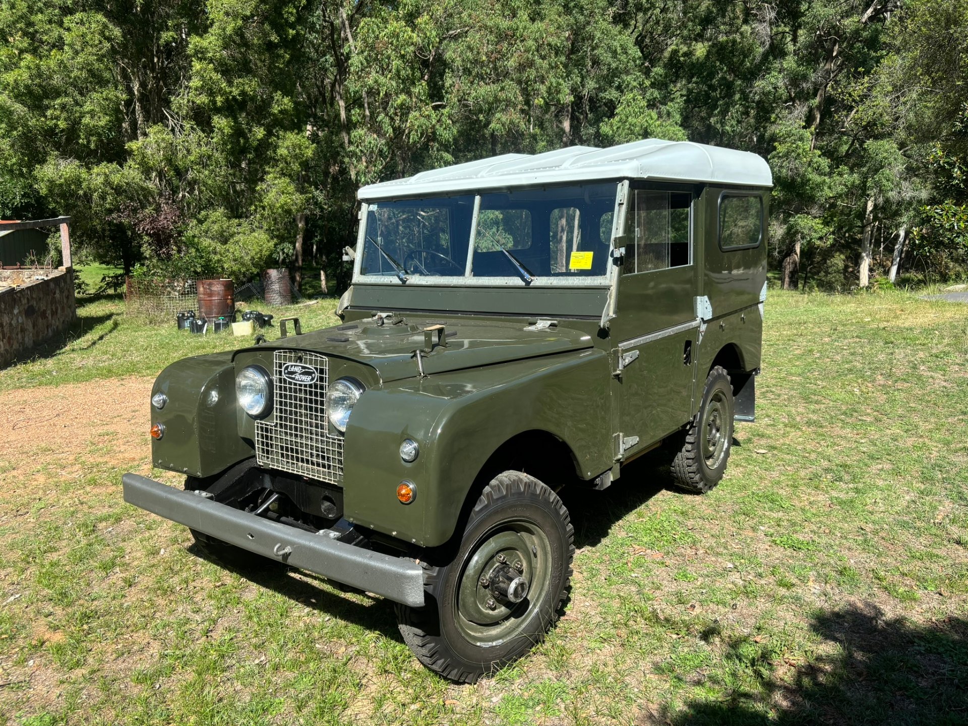 1951 LAND ROVER SERIES I 80" 2D WAGON 