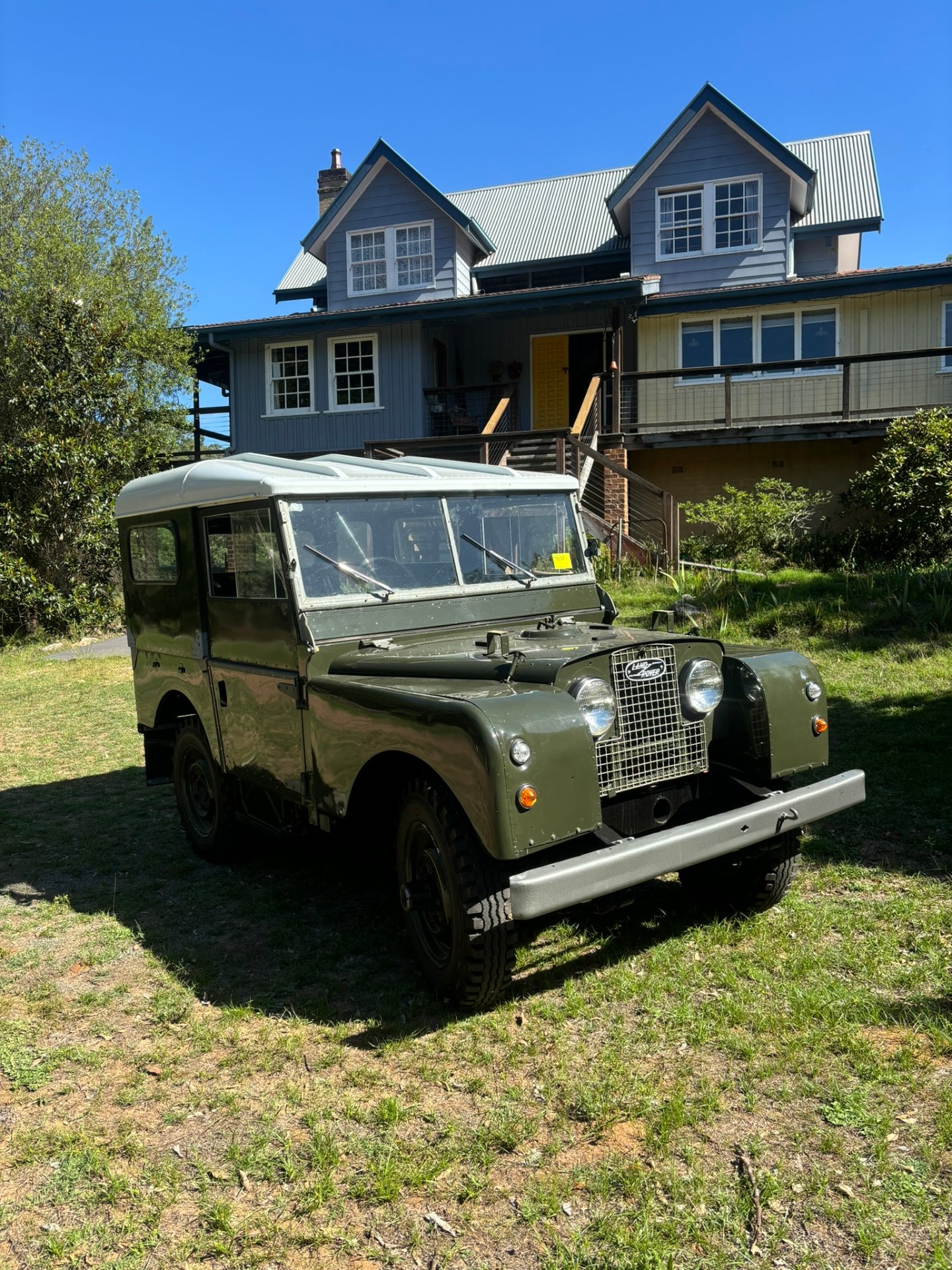 1951 LAND ROVER SERIES I 80" 2D WAGON 