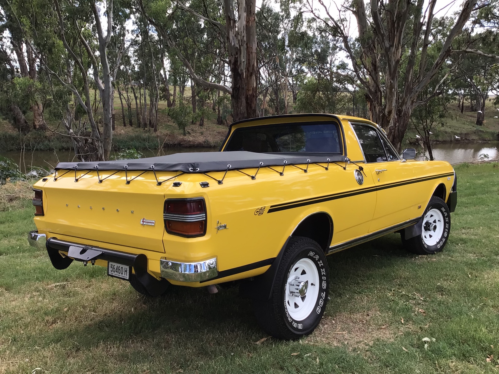 1972 FORD FALCON XY 3 SPD MANUAL 4WD UTE