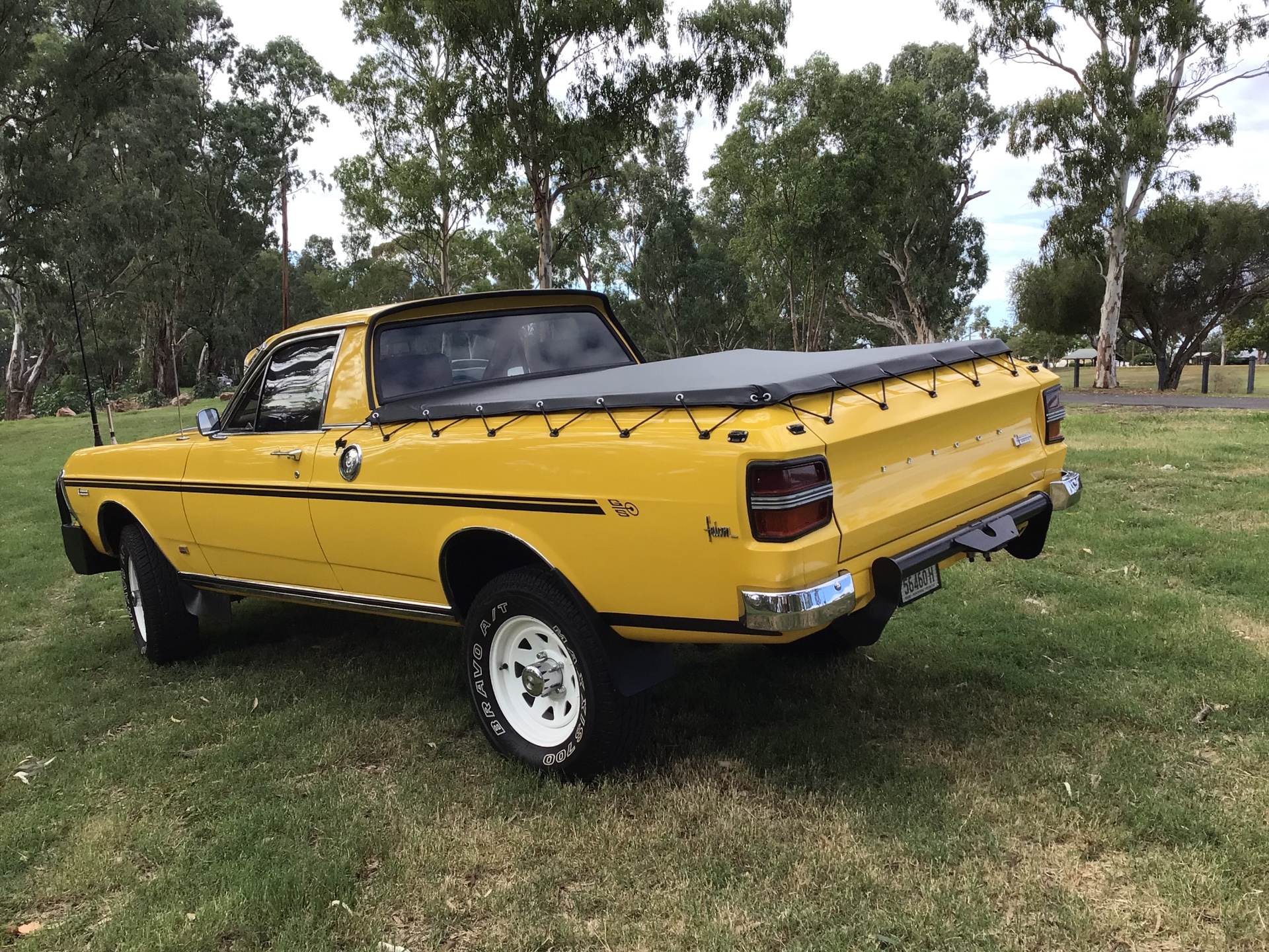 1972 FORD FALCON XY 3 SPD MANUAL 4WD UTE
