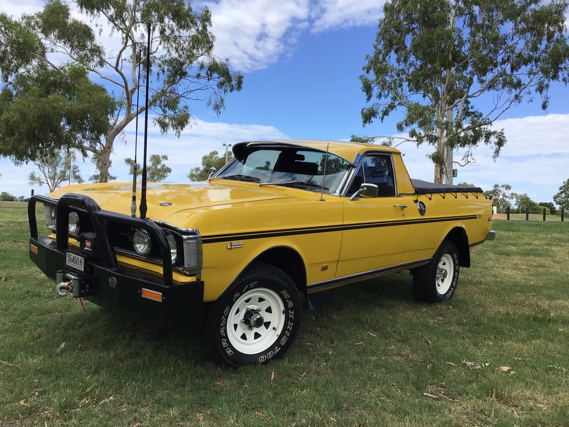 1972 FORD FALCON XY 3 SPD MANUAL 4WD UTE