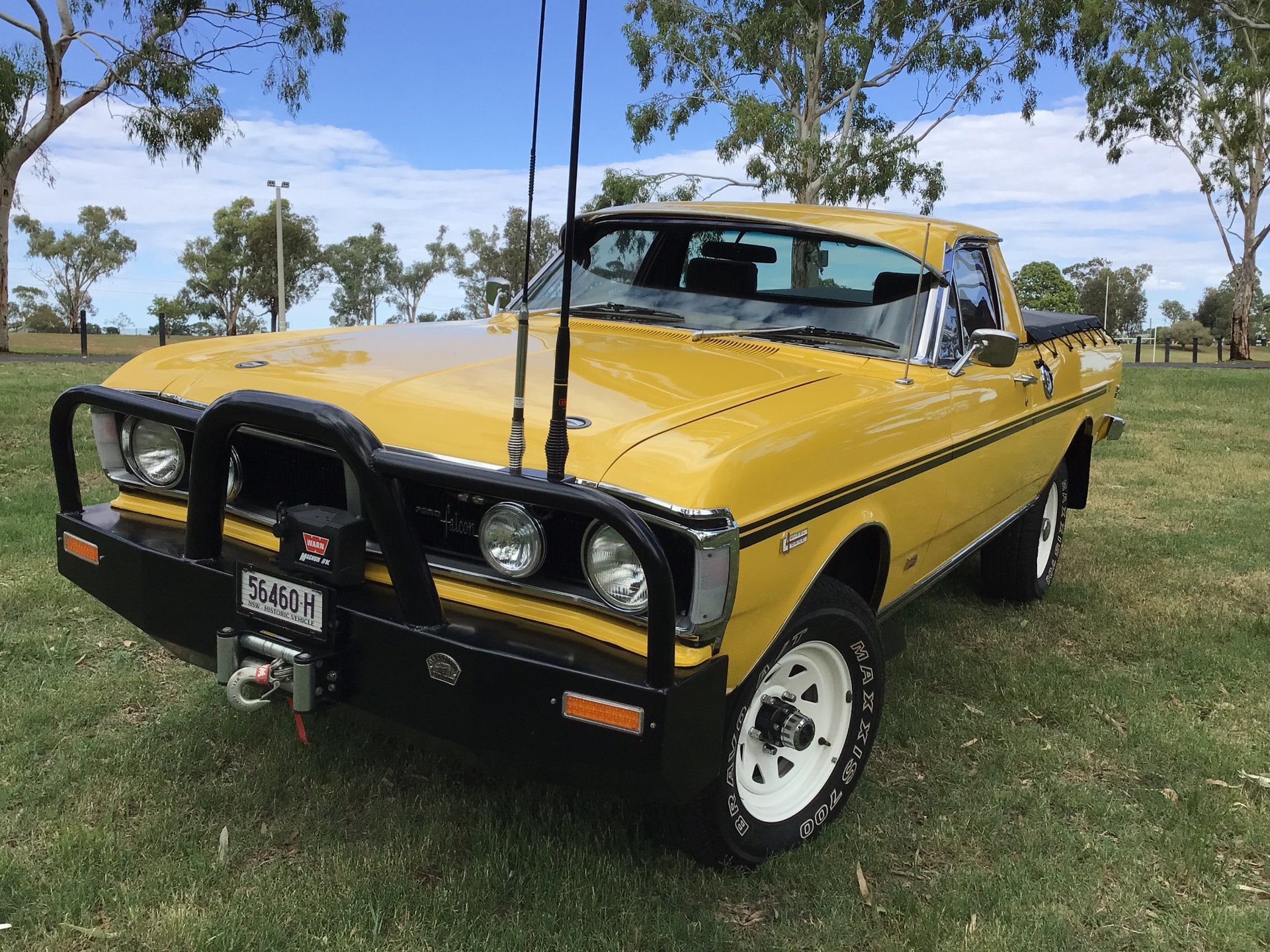 1972 FORD FALCON XY 3 SPD MANUAL 4WD UTE