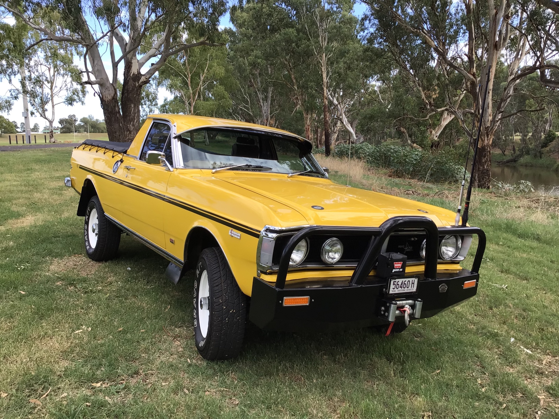 1972 FORD FALCON XY 3 SPD MANUAL 4WD UTE