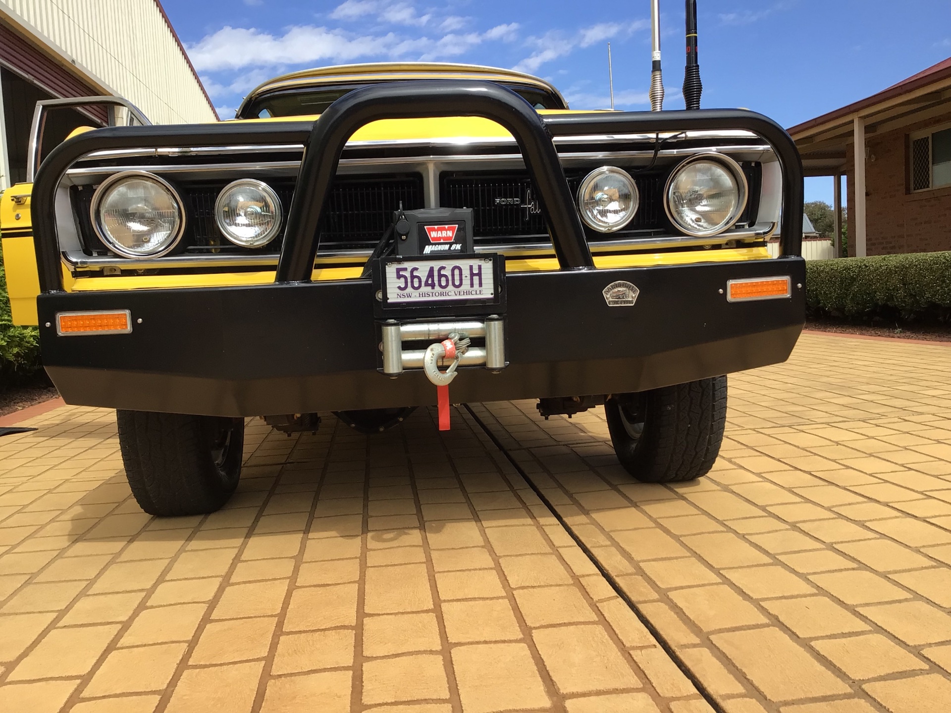 1972 FORD FALCON XY 3 SPD MANUAL 4WD UTE
