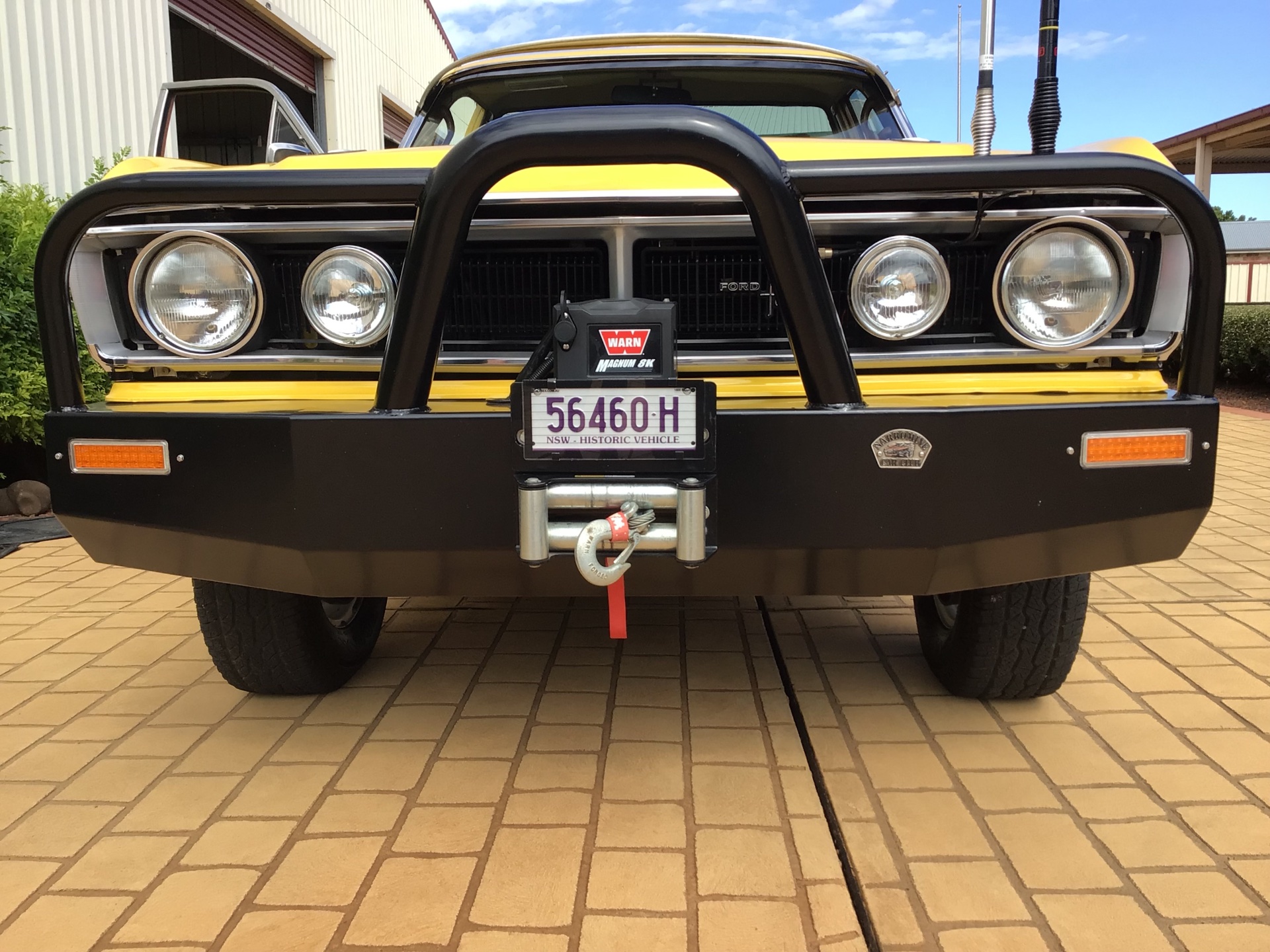 1972 FORD FALCON XY 3 SPD MANUAL 4WD UTE