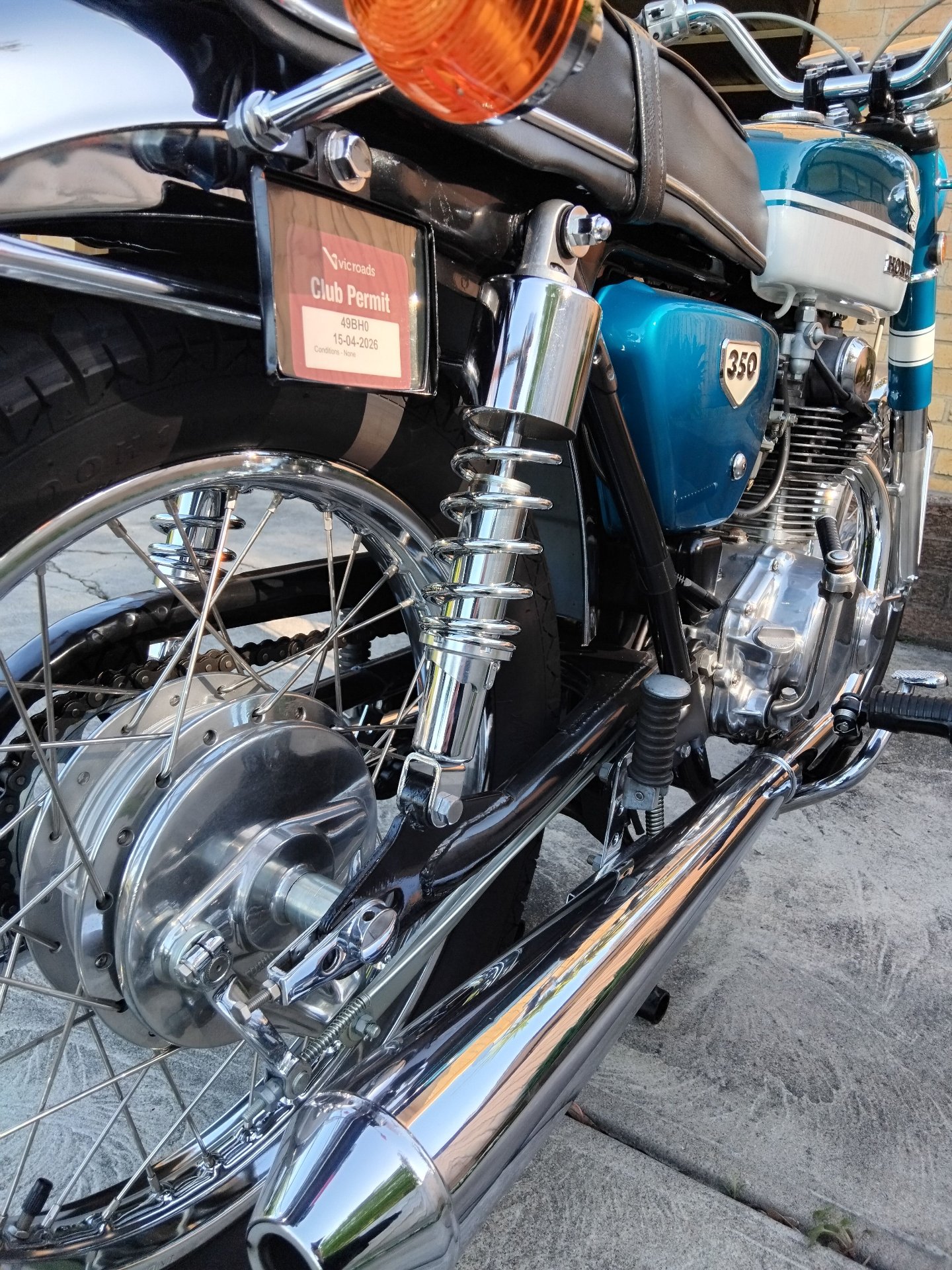 1970 HONDA CB350 ROAD 