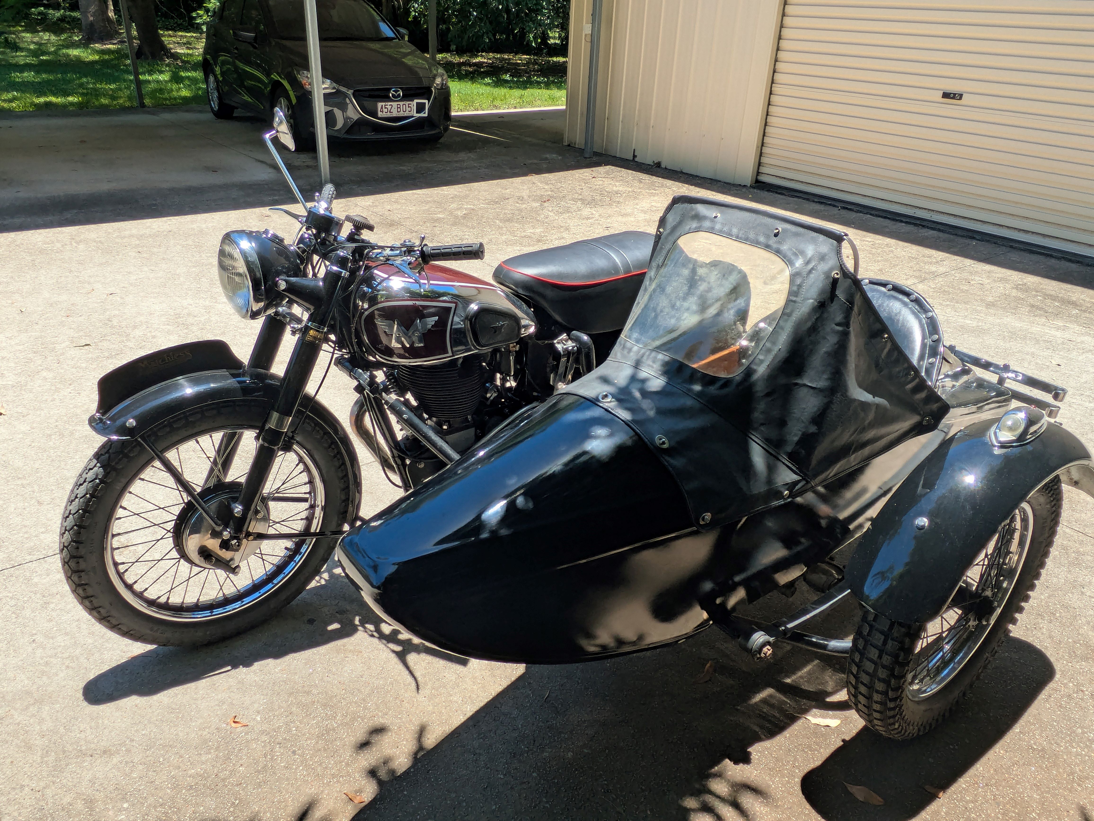 1949 MATCHLESS G80 WITH SIDECAR 