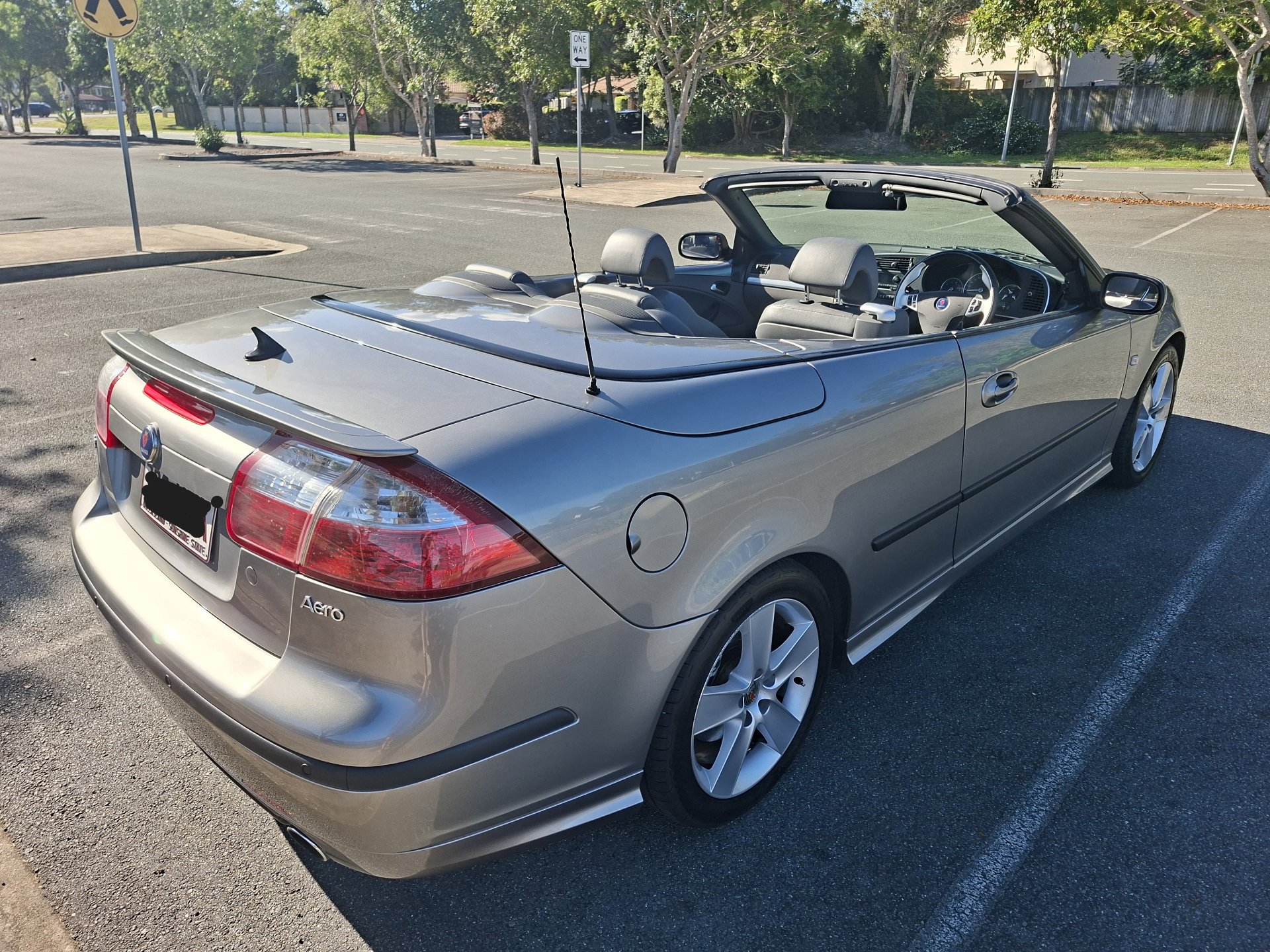 2007 SAAB 9-3 MY06 AERO 6 SP AUTOMATIC SENSONIC 2D CONVERTIBLE
