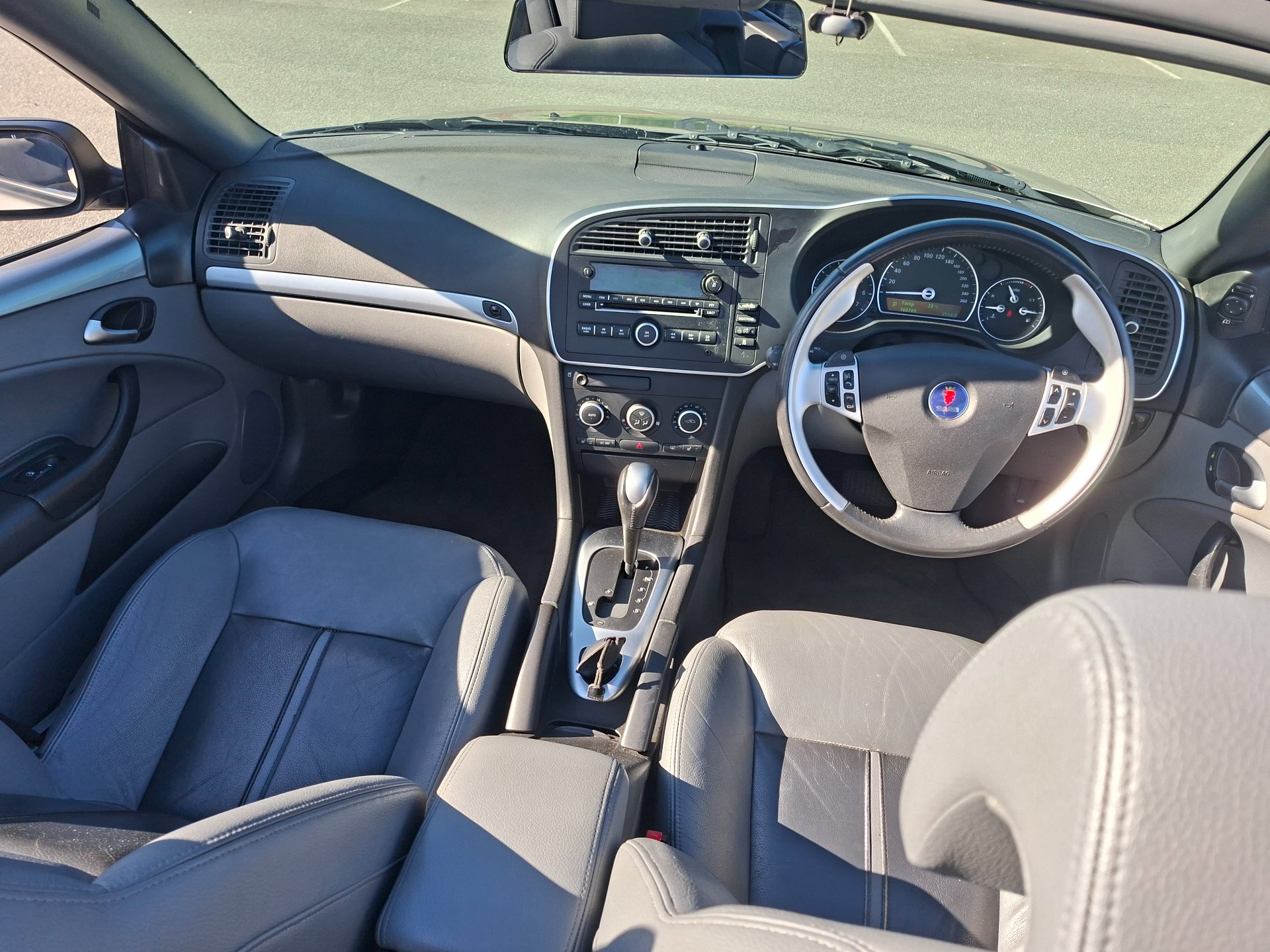 2007 SAAB 9-3 MY06 AERO 6 SP AUTOMATIC SENSONIC 2D CONVERTIBLE