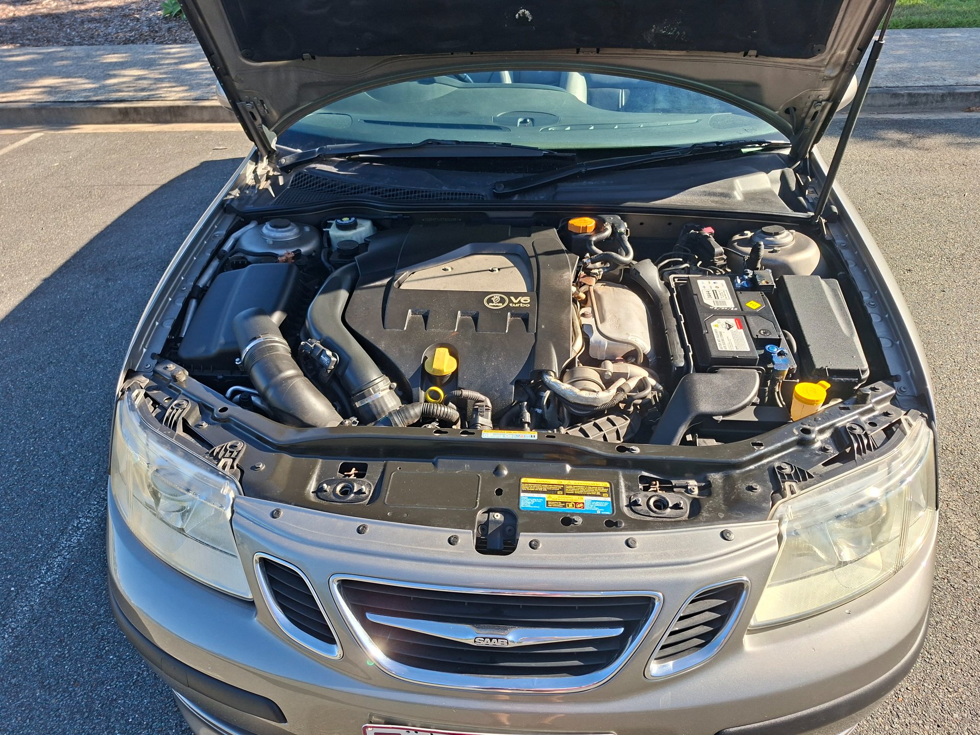 2007 SAAB 9-3 MY06 AERO 6 SP AUTOMATIC SENSONIC 2D CONVERTIBLE