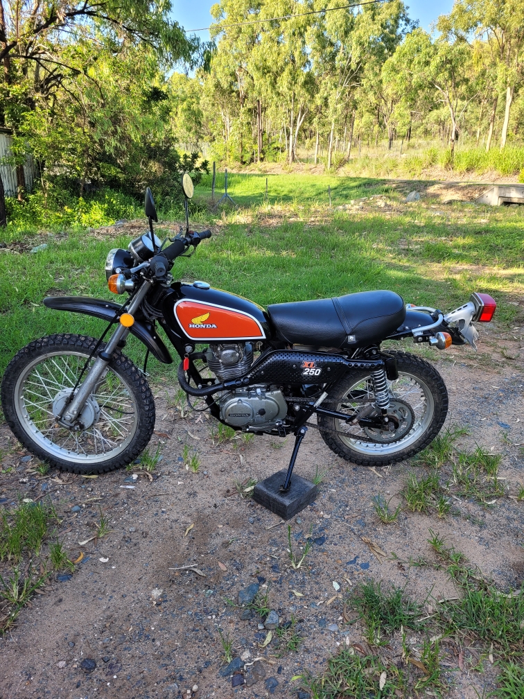 1974 HONDA XL250 MOTORSPORT
