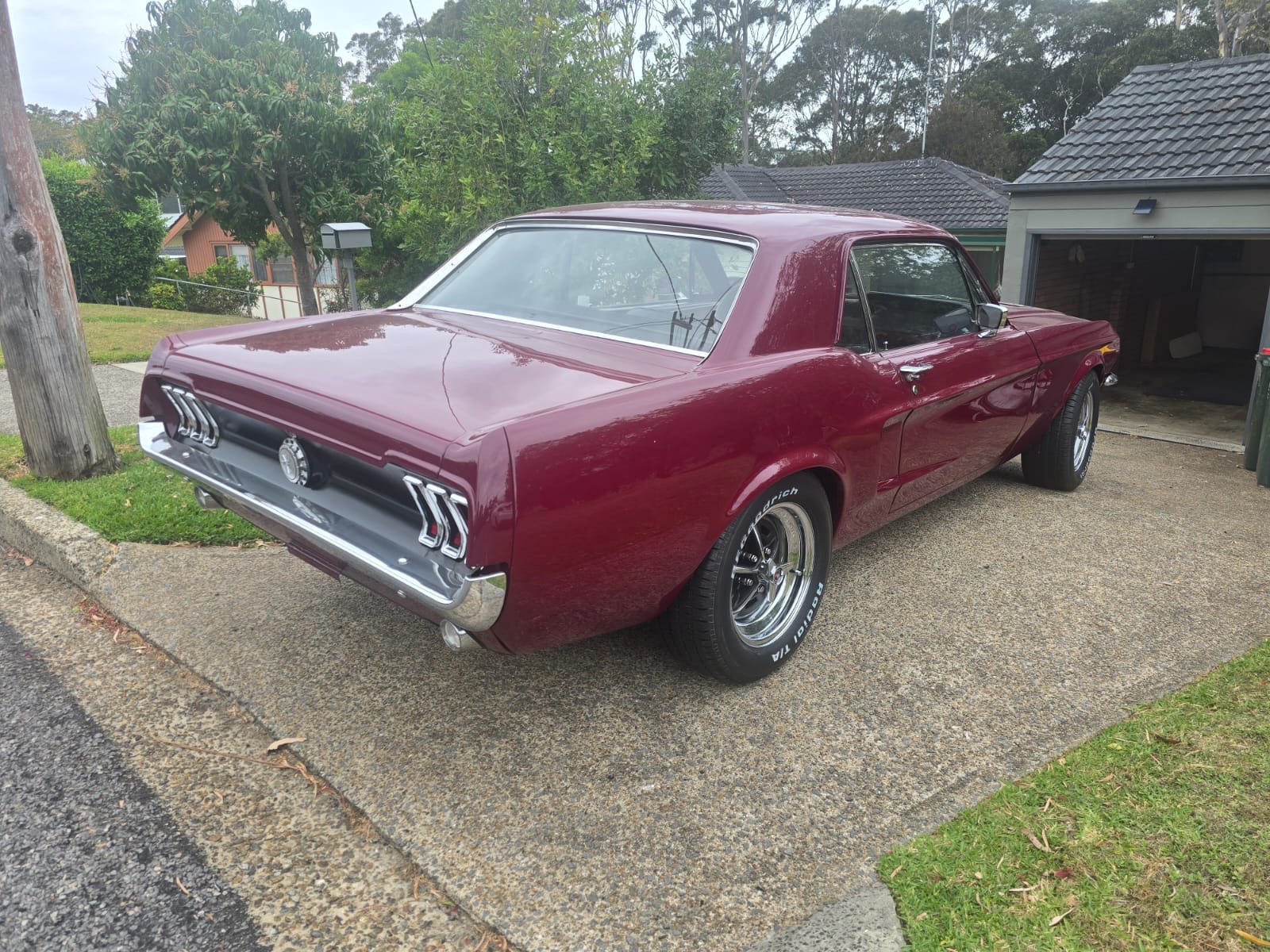1967 FORD MUSTANG AUTOMATIC COUPE
