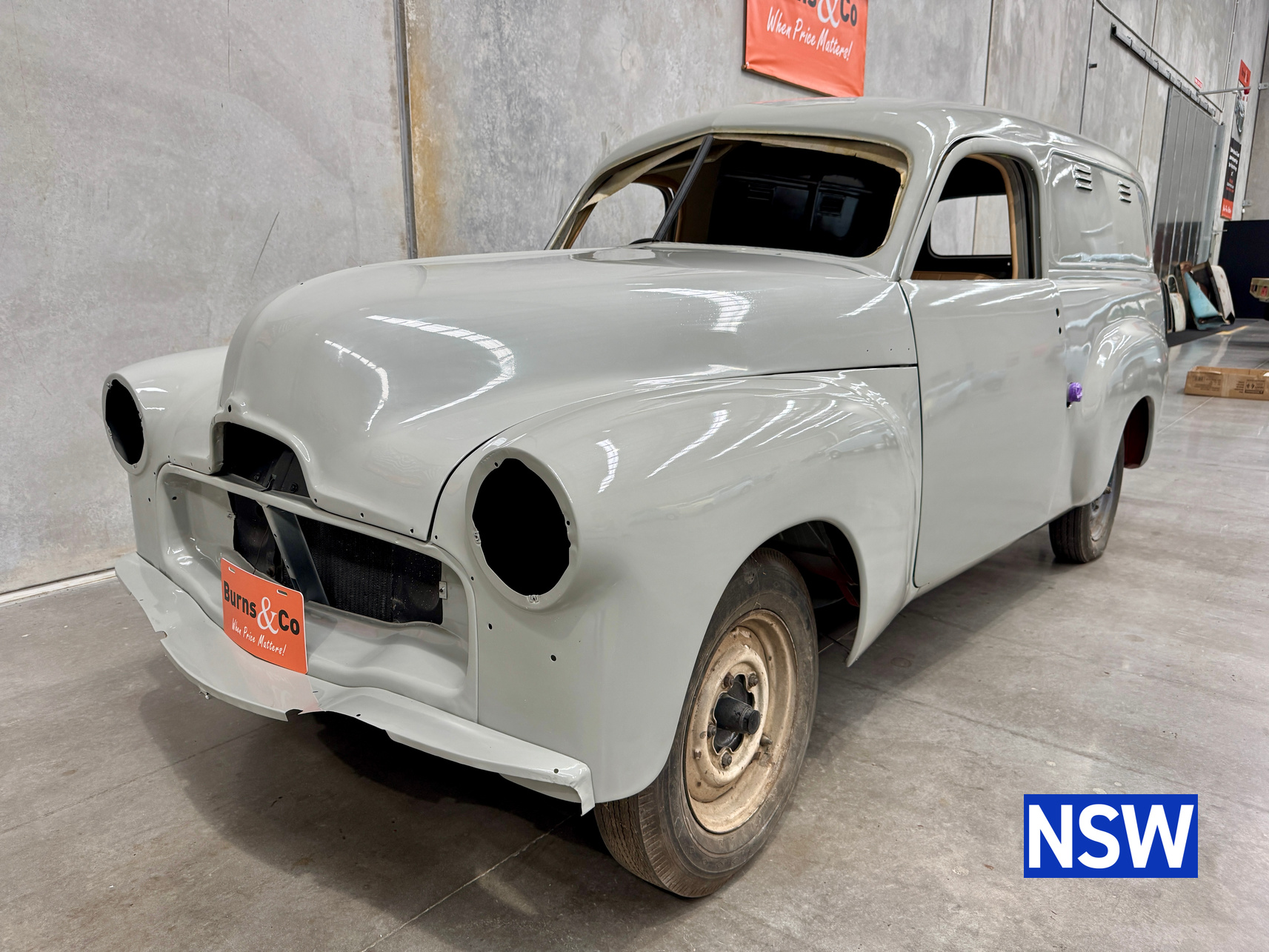 1956 HOLDEN FJ PANEL VAN PROJECT