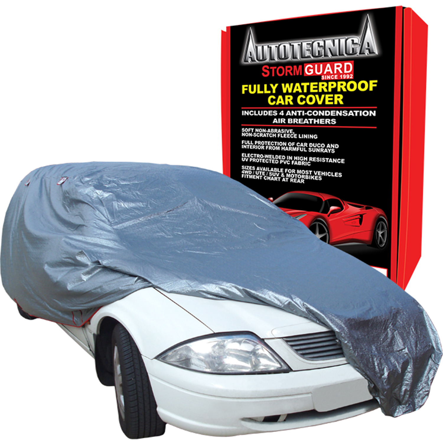 Autotecnica Car Cover, Stormguard Station Wagon Cover up to 5.2m Long, Each