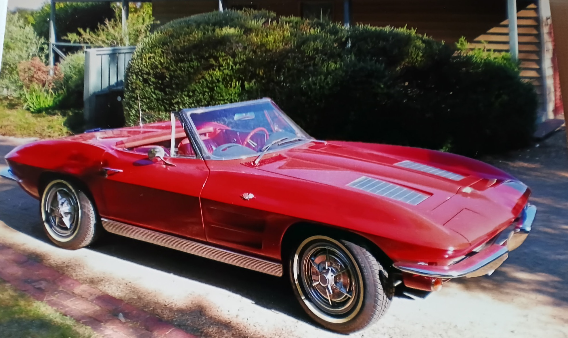 1963 CHEVROLET CORVETTE MANUAL ROADSTER