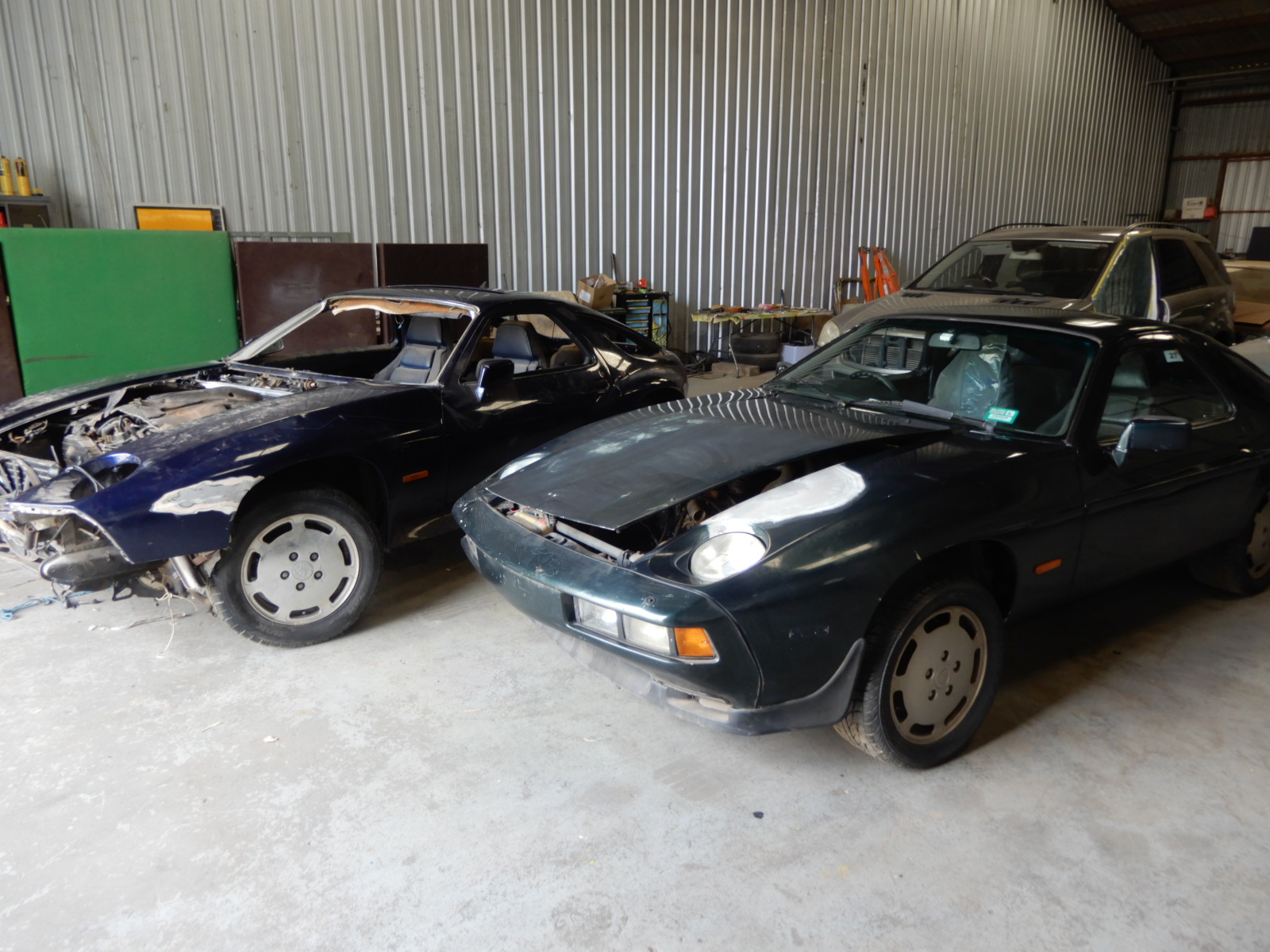 1978 PORSCHE 928 COUPE AND 928 WIDE BODY