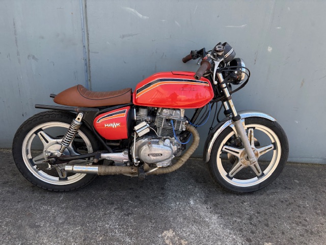 1977 HONDA HAWK CB400T CAFE RACER