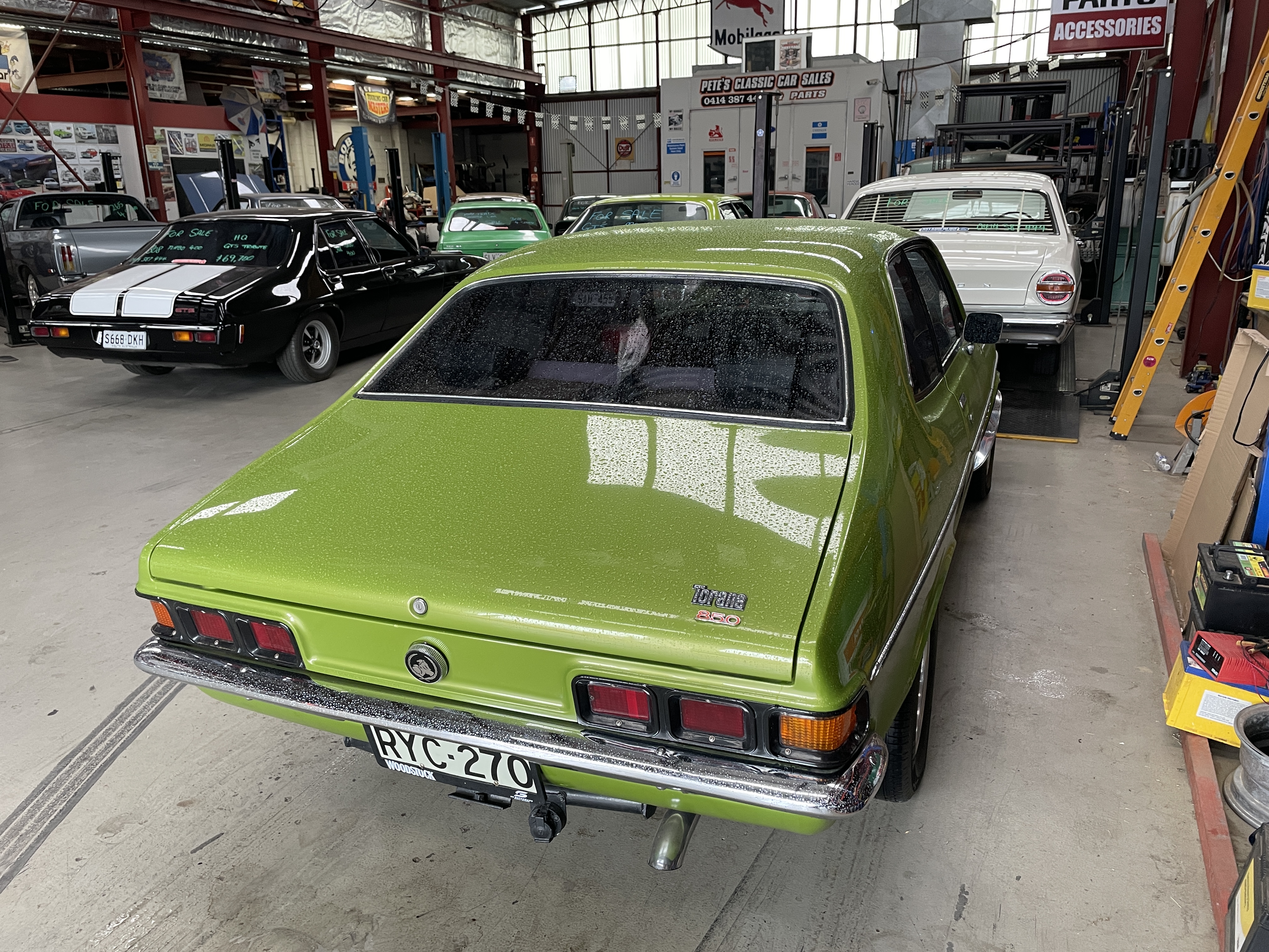 1973 HOLDEN TORANA LJ S 4 SP MANUAL 2D SEDAN