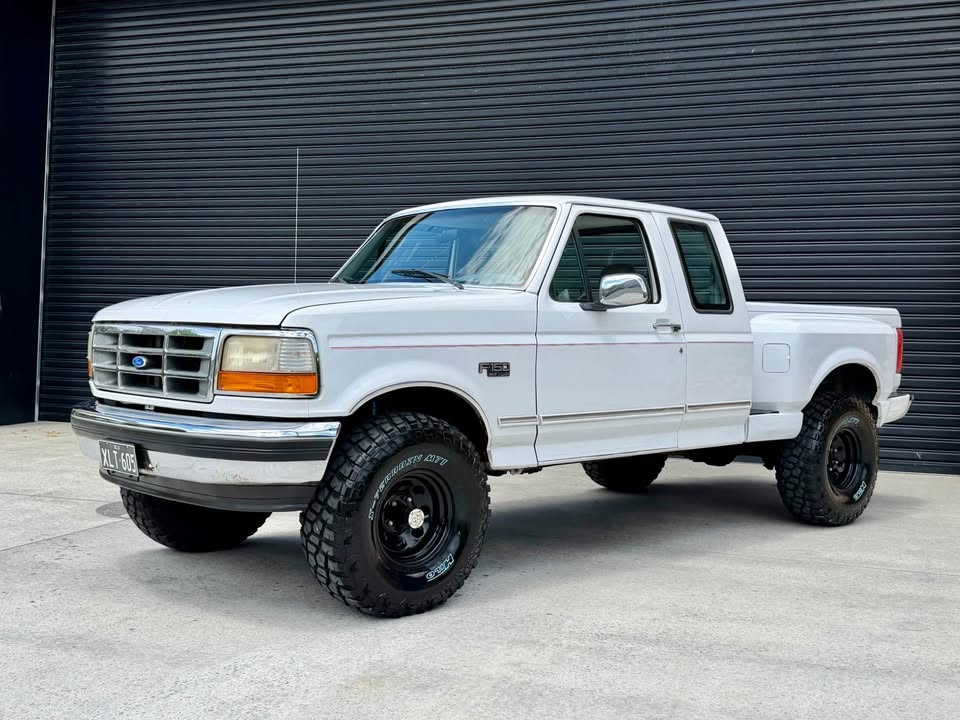 1995 FORD F150 4X4 XLT EXTRA CAB UTILITY