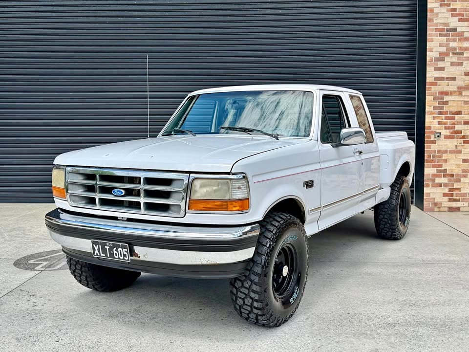 1995 FORD F150 4X4 XLT EXTRA CAB UTILITY