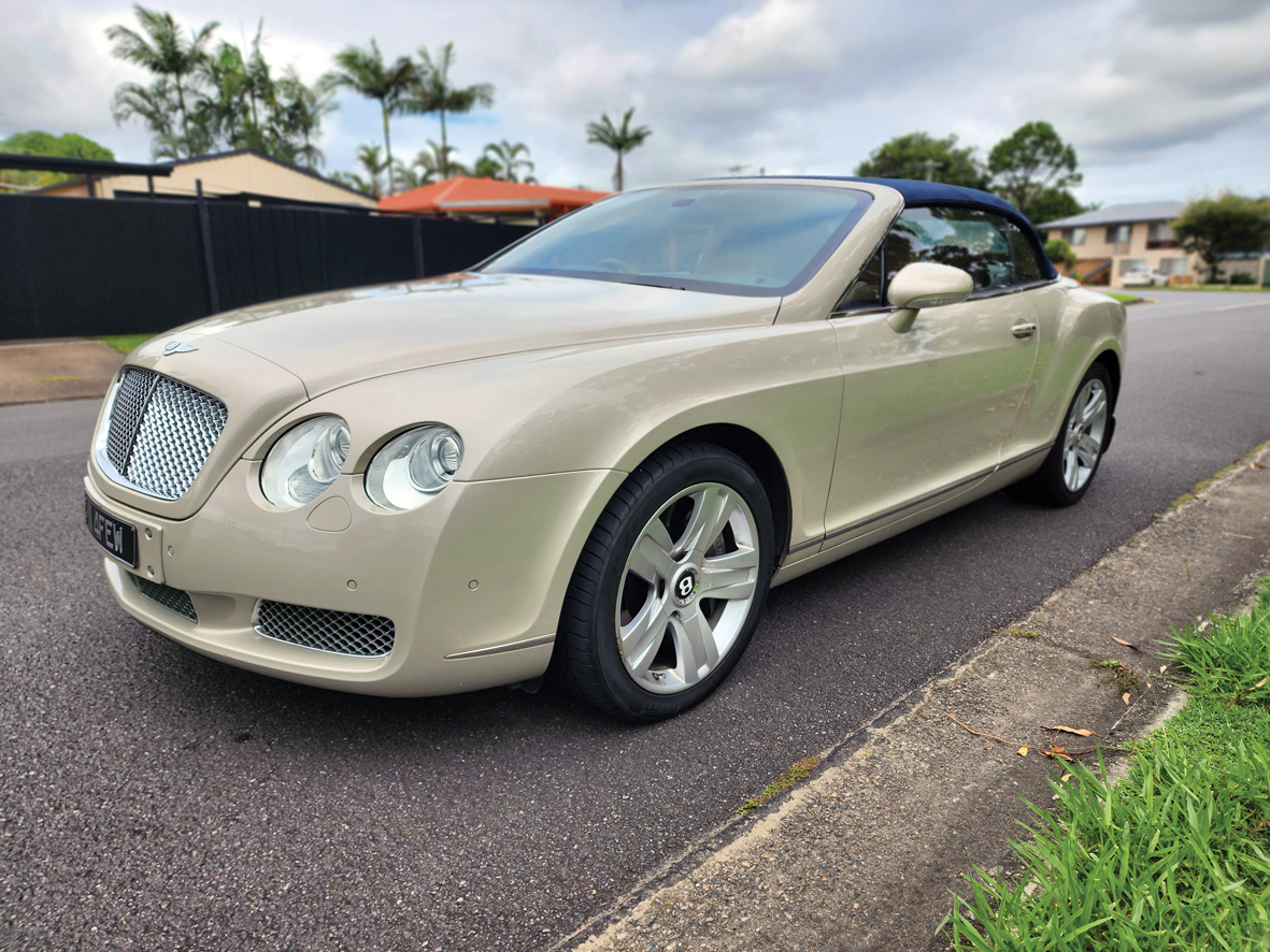 2007 BENTLEY CONTINENTAL 3W 6 SP AUTOMATIC CONVERTIBLE