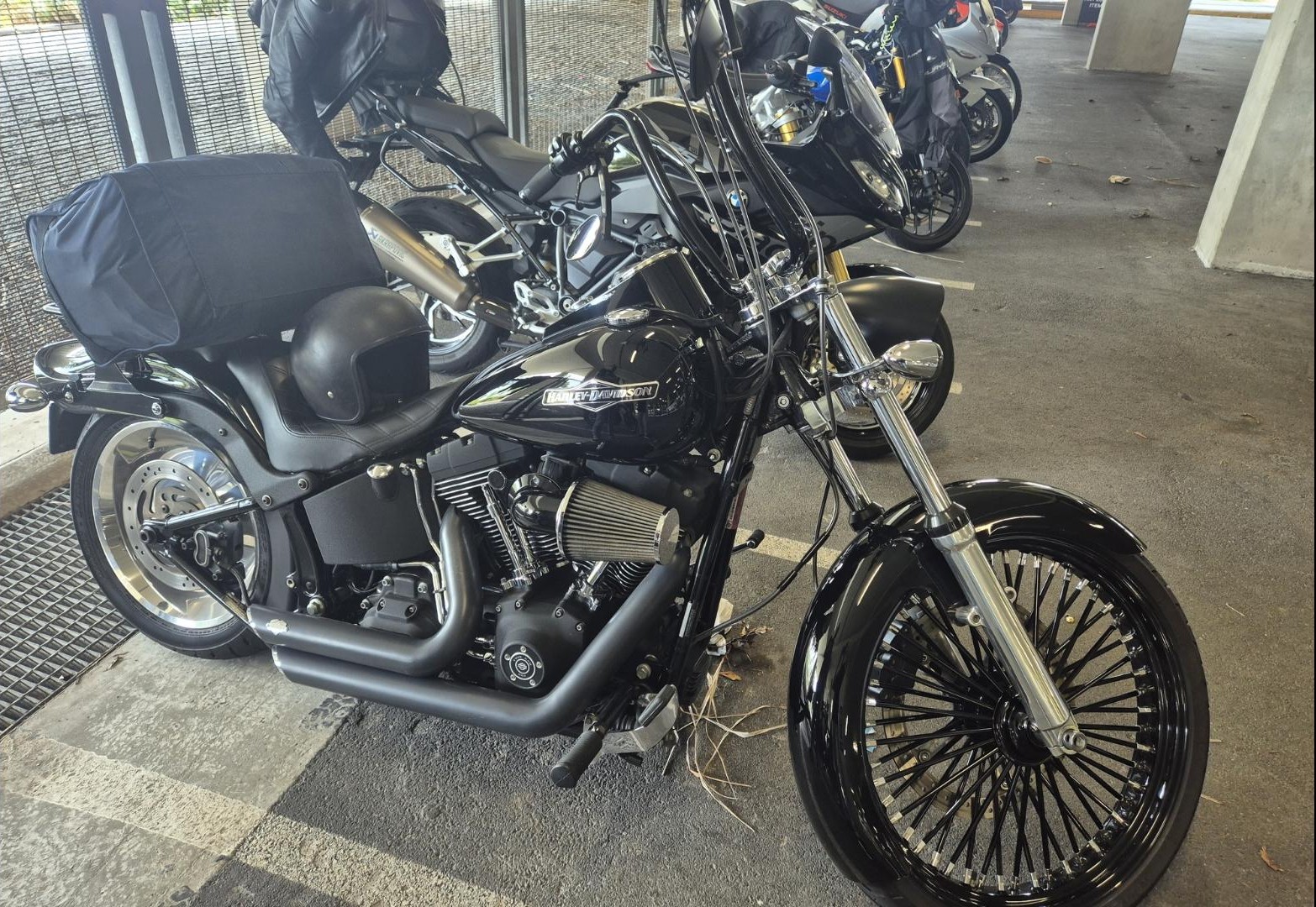 2008 HARLEY-DAVIDSON FXSTB NIGHT TRAIN CRUISER