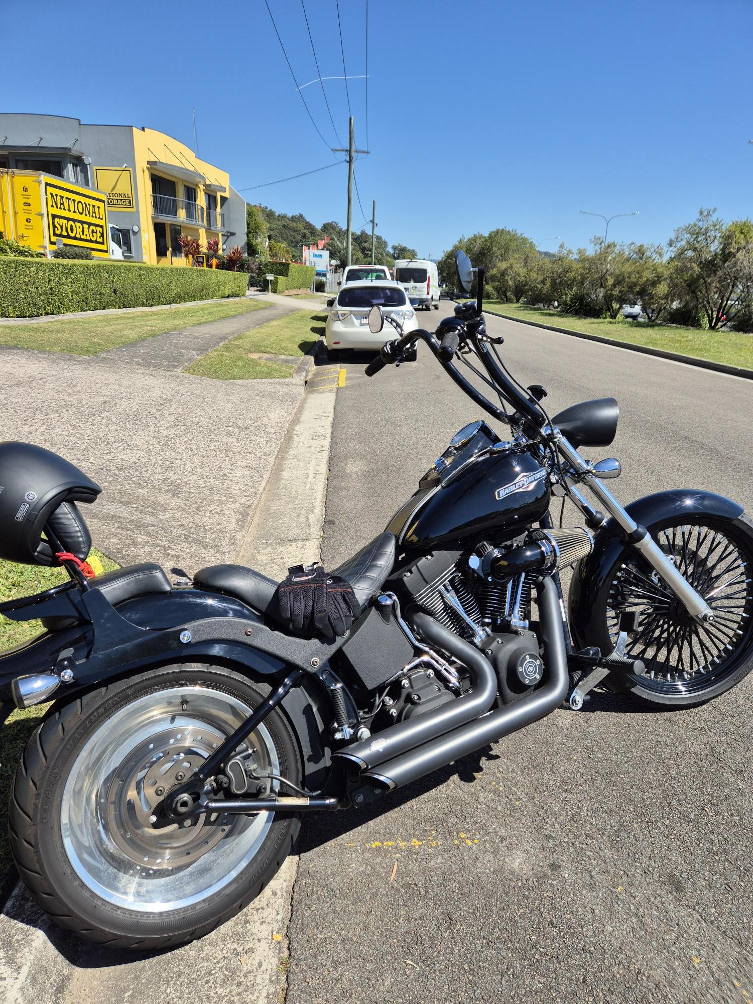 2008 HARLEY-DAVIDSON FXSTB NIGHT TRAIN CUSTOM CRUISER