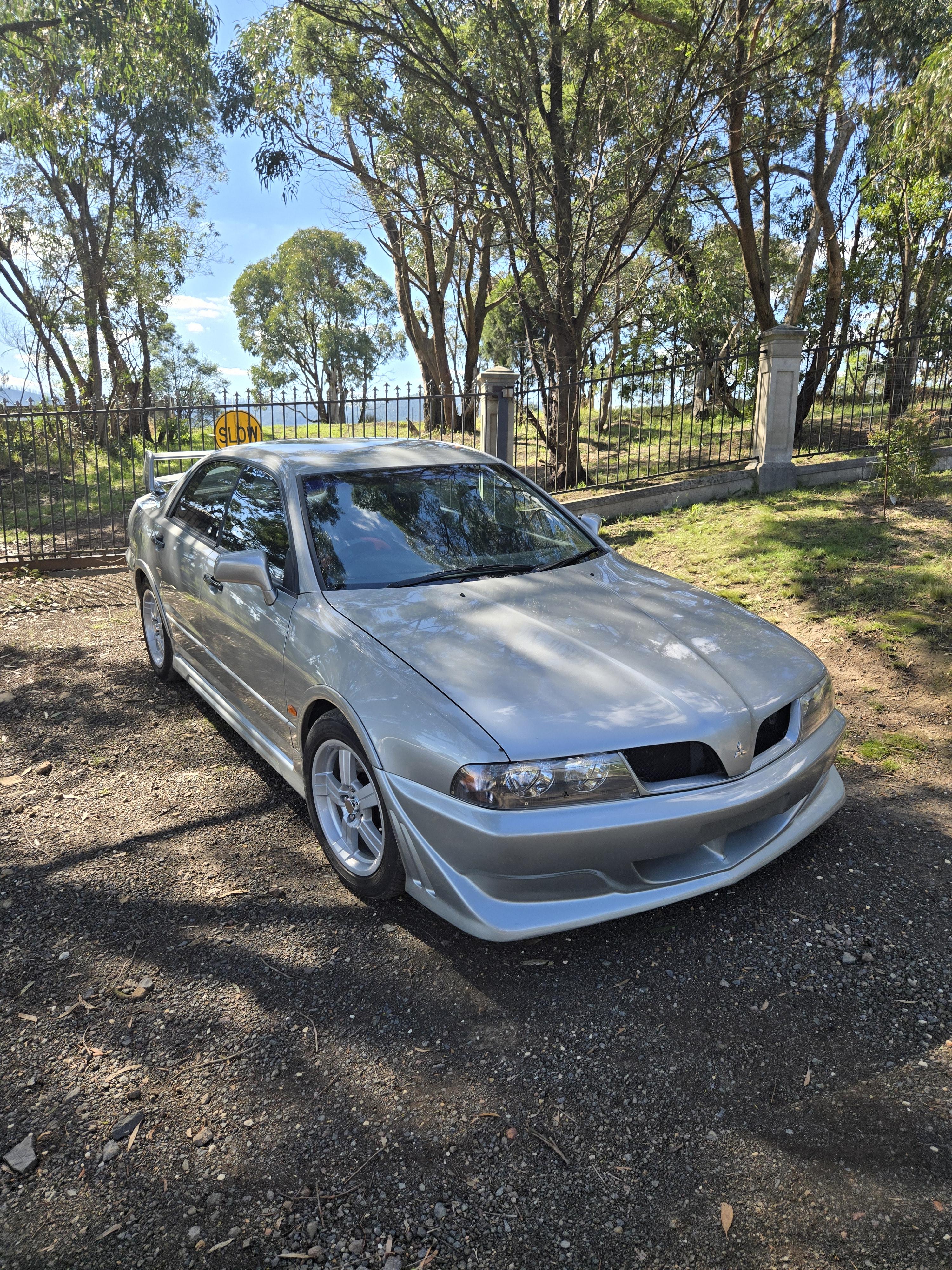 2002 MITSUBISHI MAGNA TJ RALLIART 5 SP AUTO SPORTS MODE 4D SEDAN 