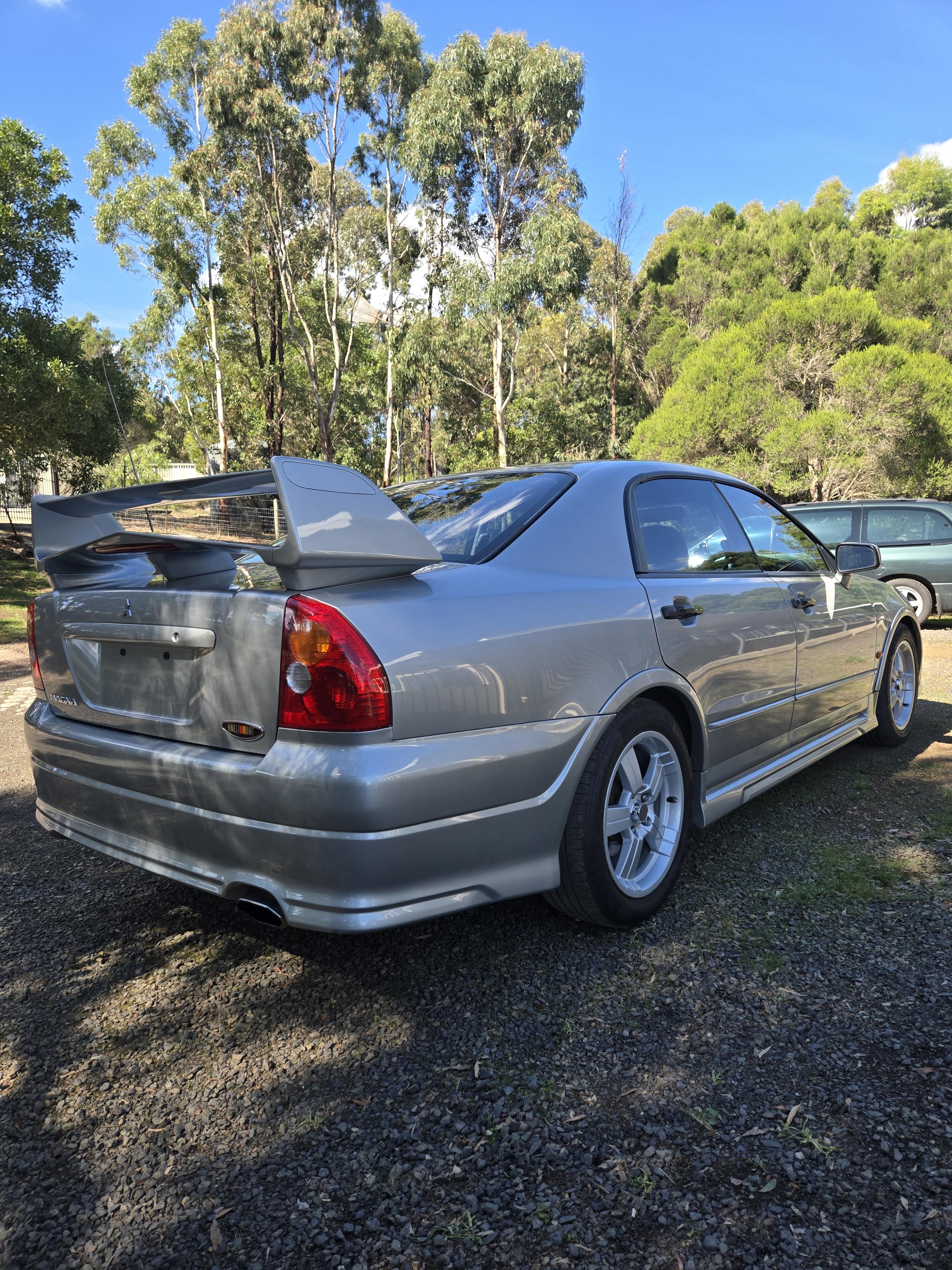 2002 MITSUBISHI MAGNA TJ RALLIART 5 SP AUTO SPORTS MODE 4D SEDAN 