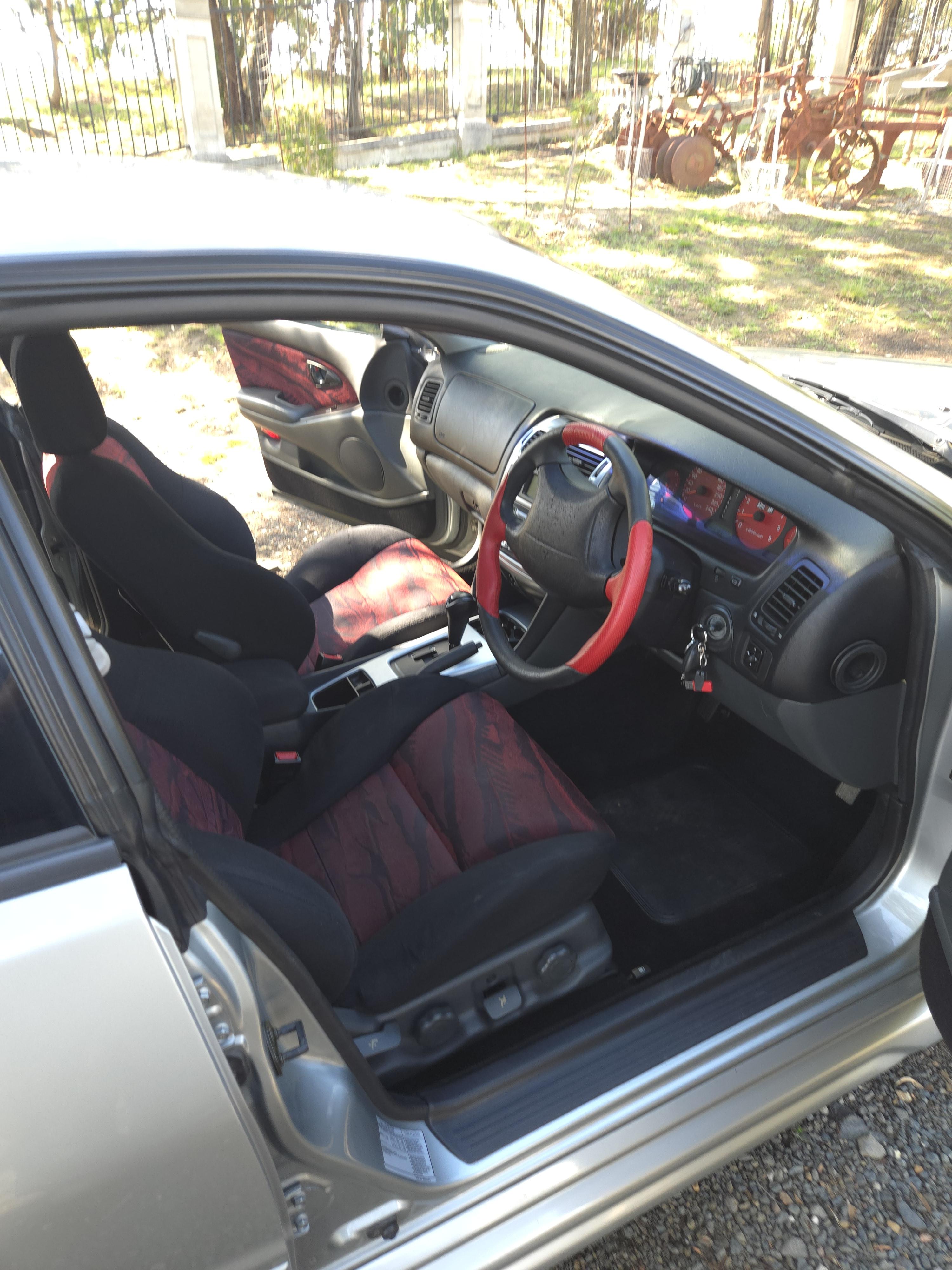 2002 MITSUBISHI MAGNA TJ RALLIART 5 SP AUTO SPORTS MODE 4D SEDAN 