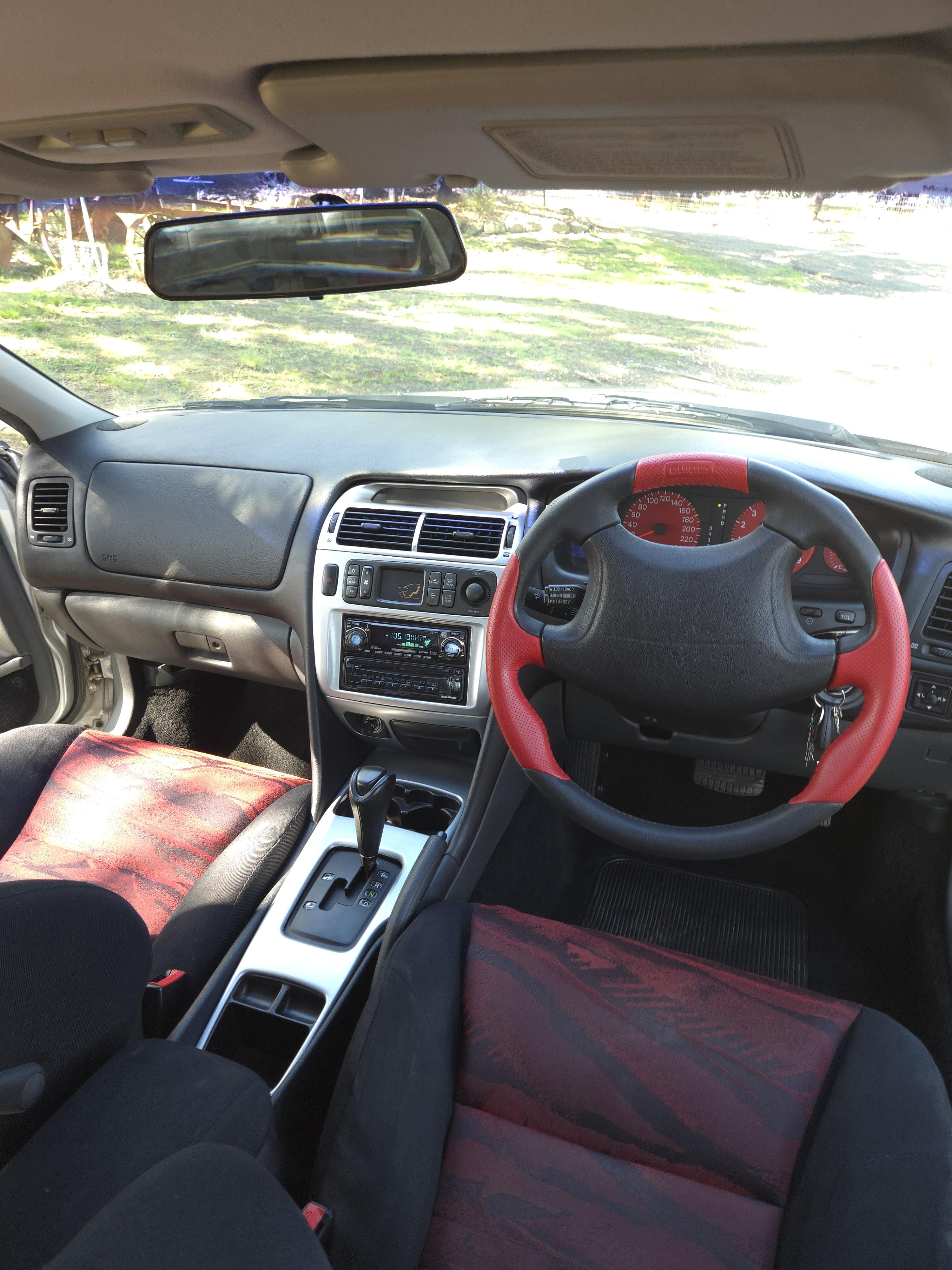 2002 MITSUBISHI MAGNA TJ RALLIART 5 SP AUTO SPORTS MODE 4D SEDAN 