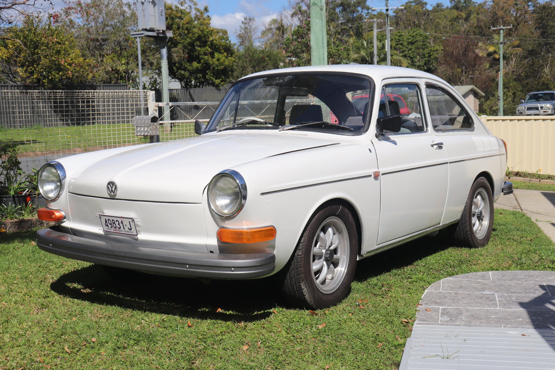 1970 VOLKSWAGEN 1600 TL FASTBACK 4 SP MANUAL 2D SEDAN