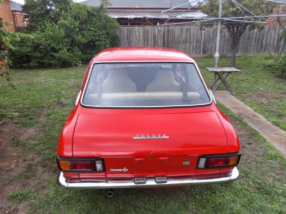 1973 TOYOTA COROLLA KE20 AUTOMATIC 2 DR SEDAN