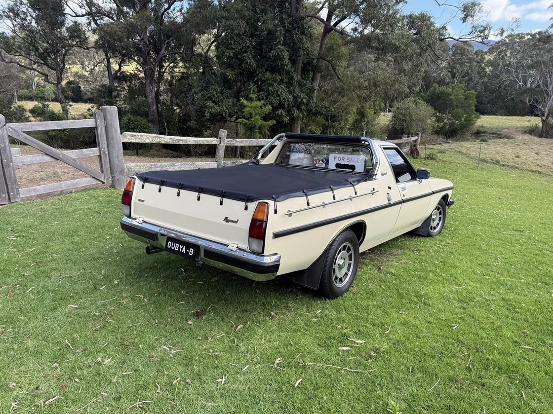 1981 HOLDEN KINGSWOOD WB UTILITY